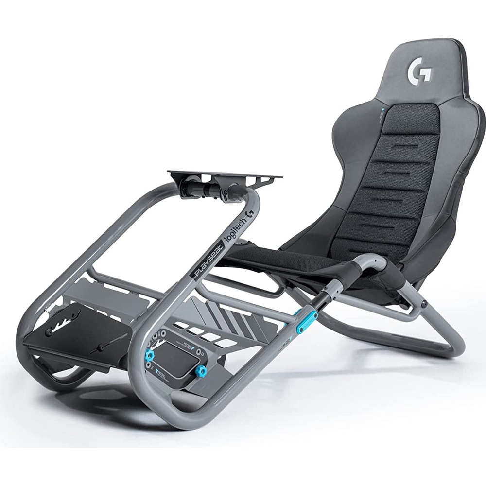 Playseat Gaming-Stuhl »Trophy - Logitech G Edition« () in grau, Größe B/H/T: 58 cm x 100 cm x 140 cm