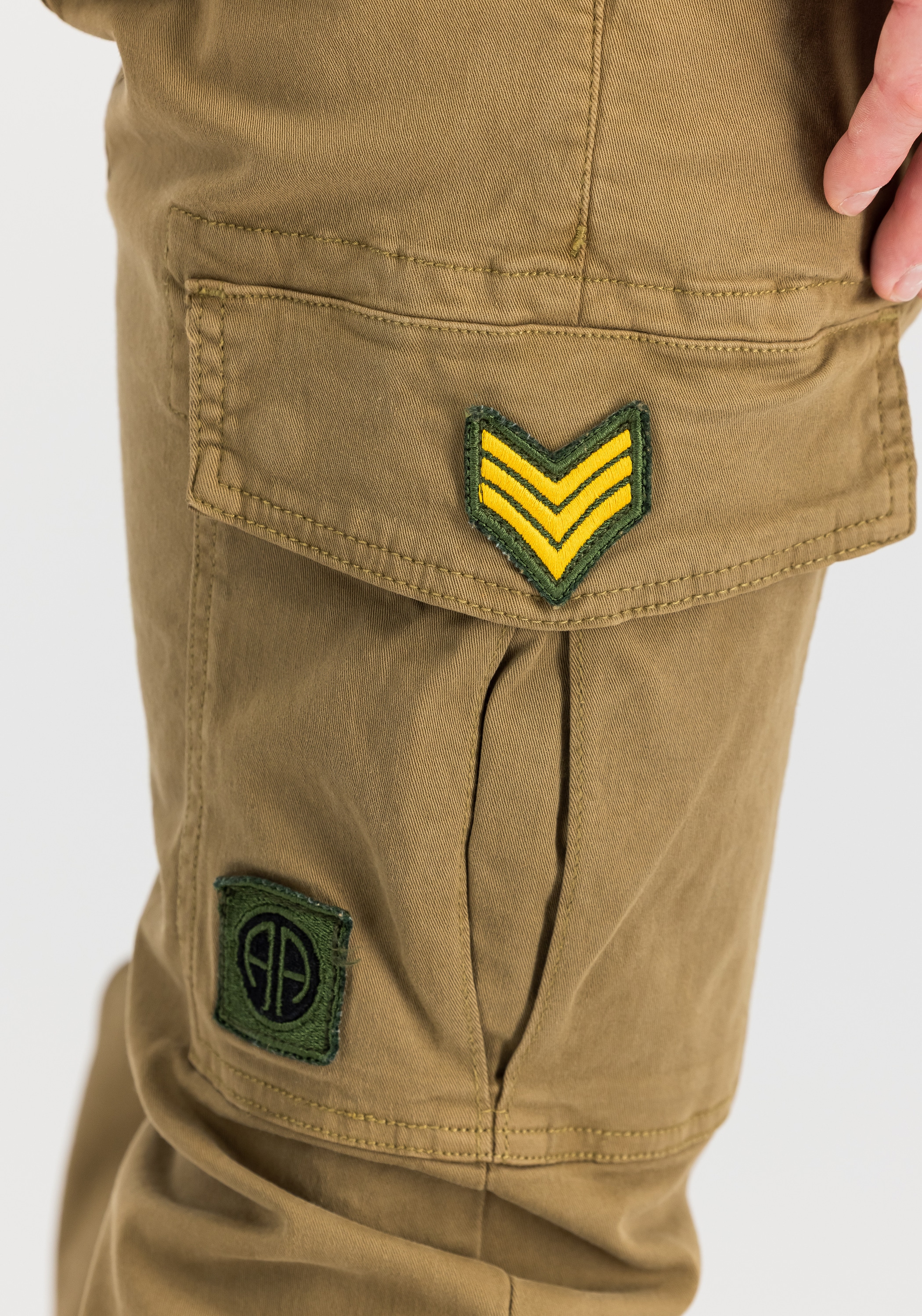 Alpha Industries Cargohose »Petrol Patch Pant lange Hose«