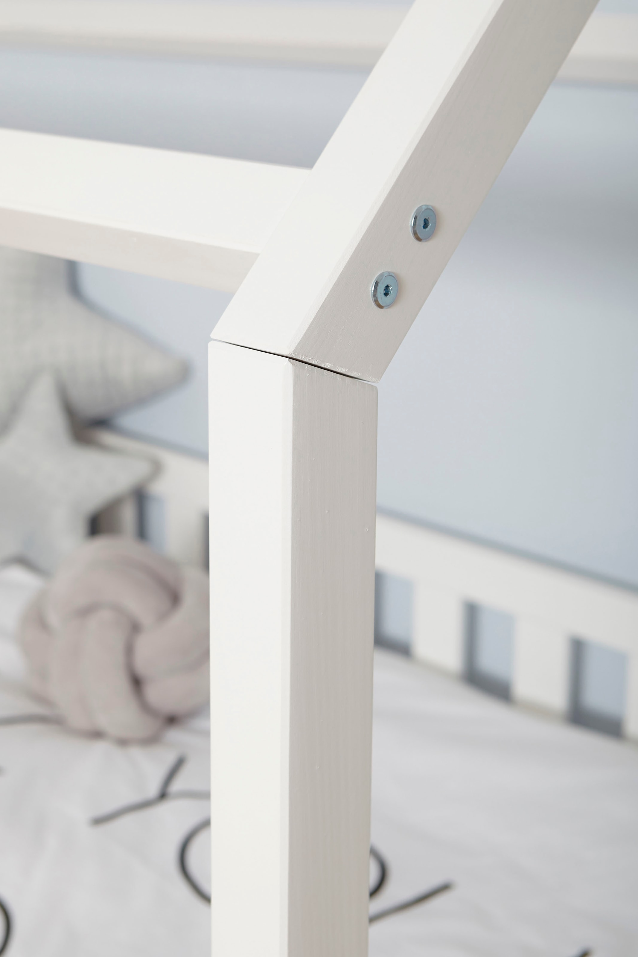 Ticaa Hausbett »Traumhaus« Hausbett, inkl. Schubkasten, Rollrost und Matratze