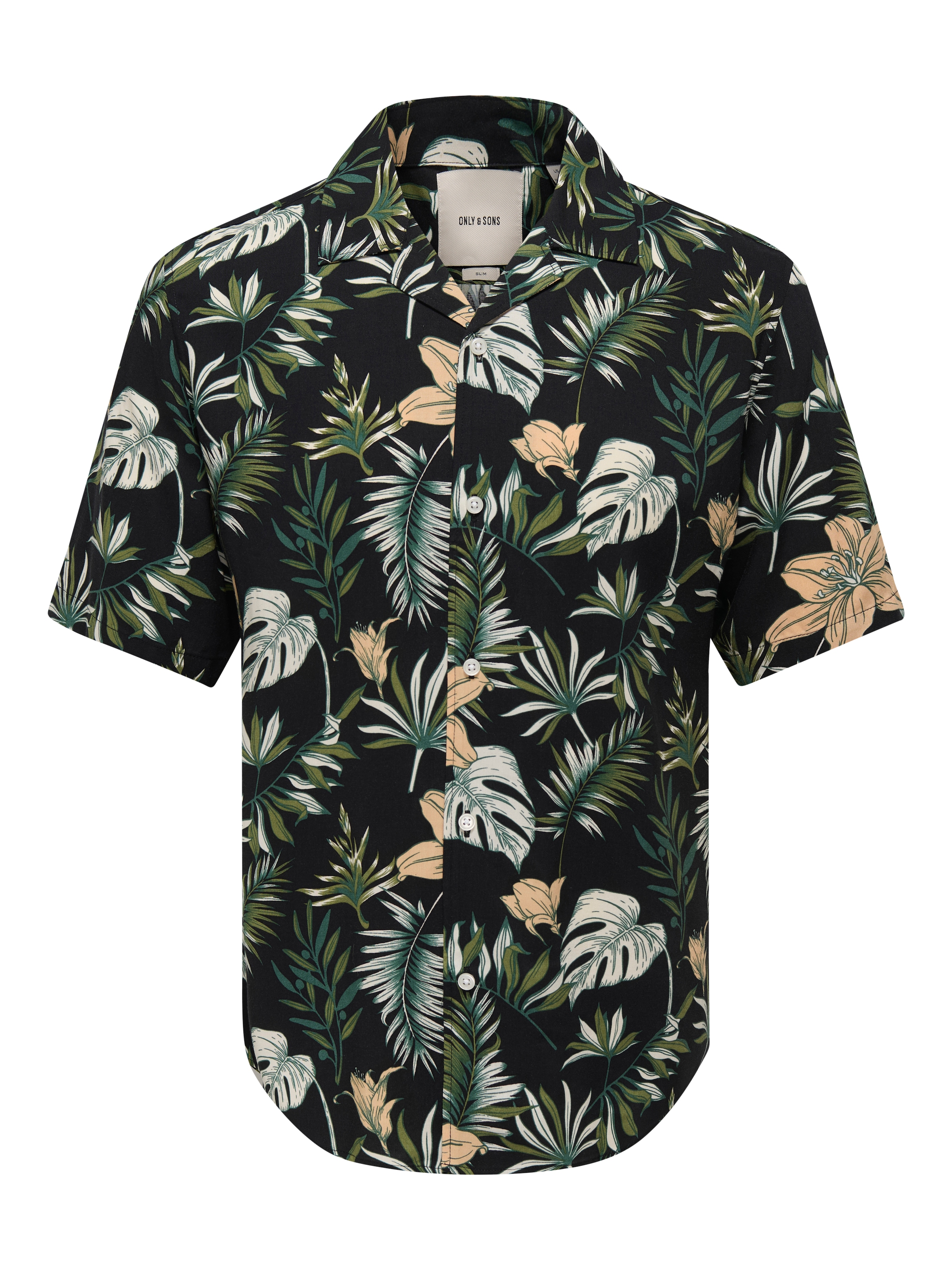 ONLY & SONS Hawaiihemd »ONSJONAS STYLE AOP SHIRT LIFE OTL«