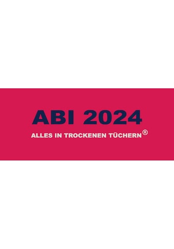 Strandtuch »ABI 2024«, (1 St.)