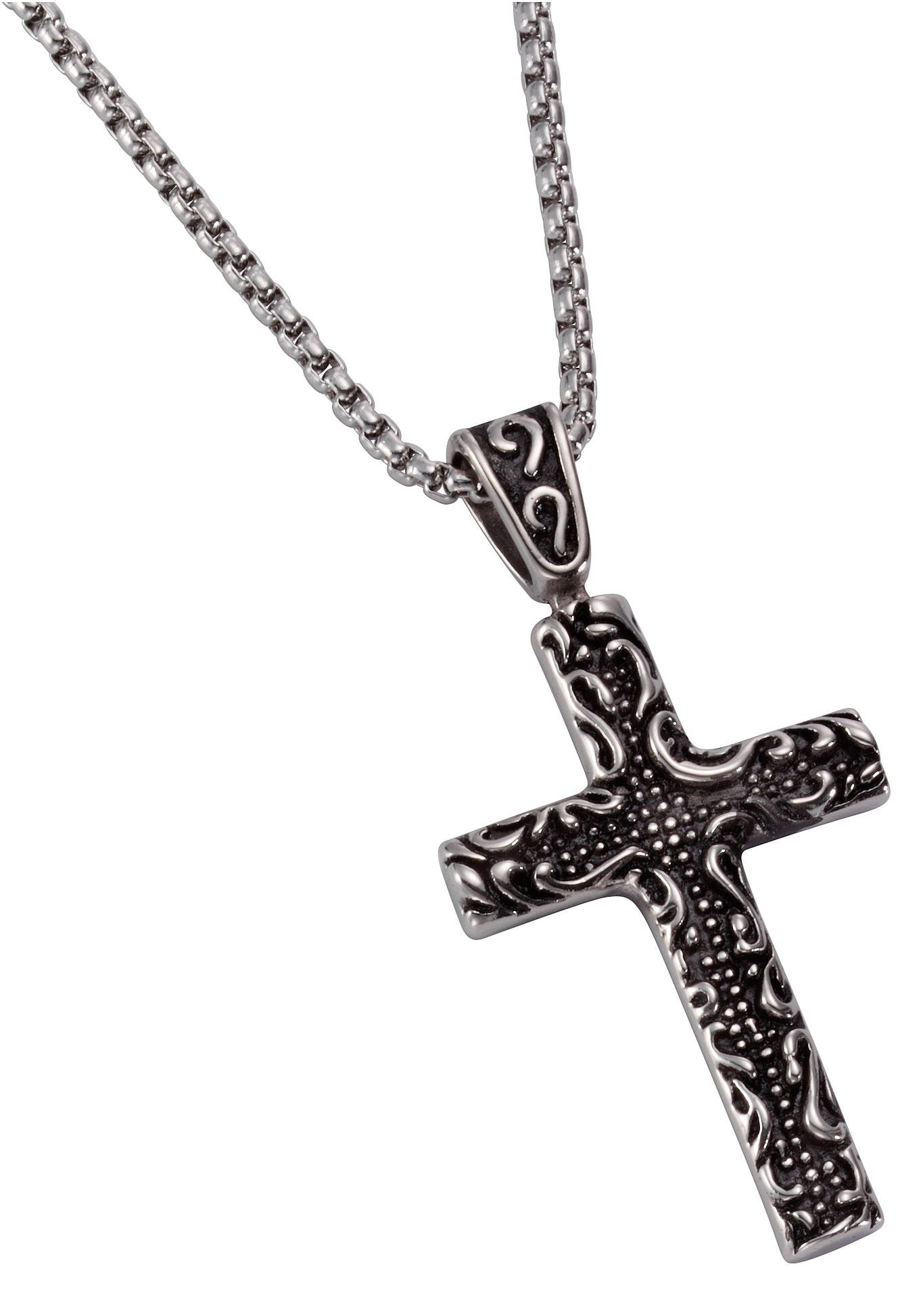 J.Jayz Kette »Halskette used look« Anhänger mit Kreuz bestellen bei OTTO