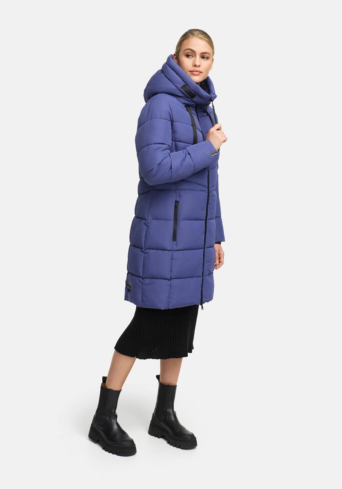 Marikoo Winterjacke »Marikoo Natsukoo Damen Winter Steppjacke lang B978«