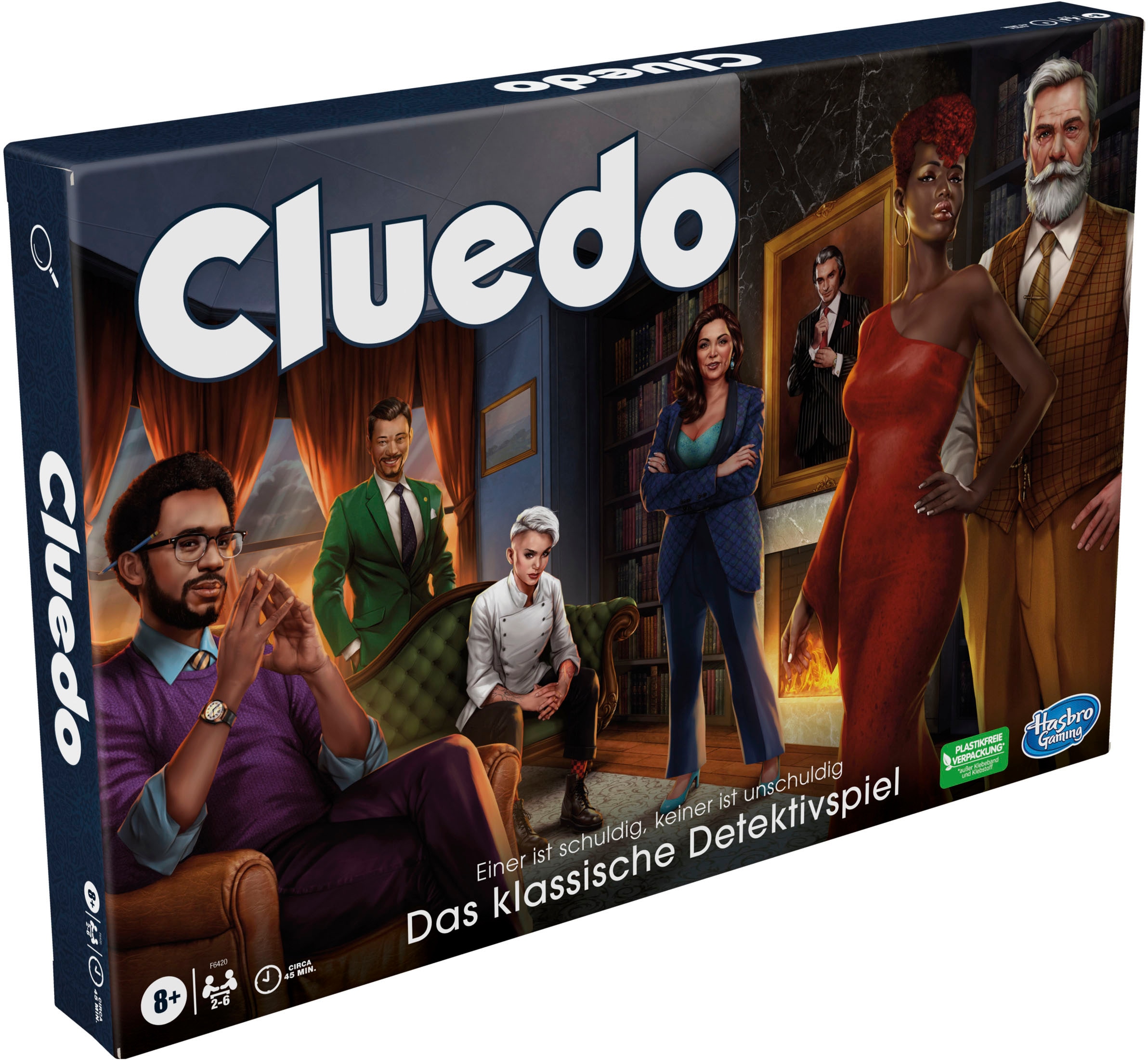 Hasbro Spiel »Cluedo Das klassische Detektivspiel«