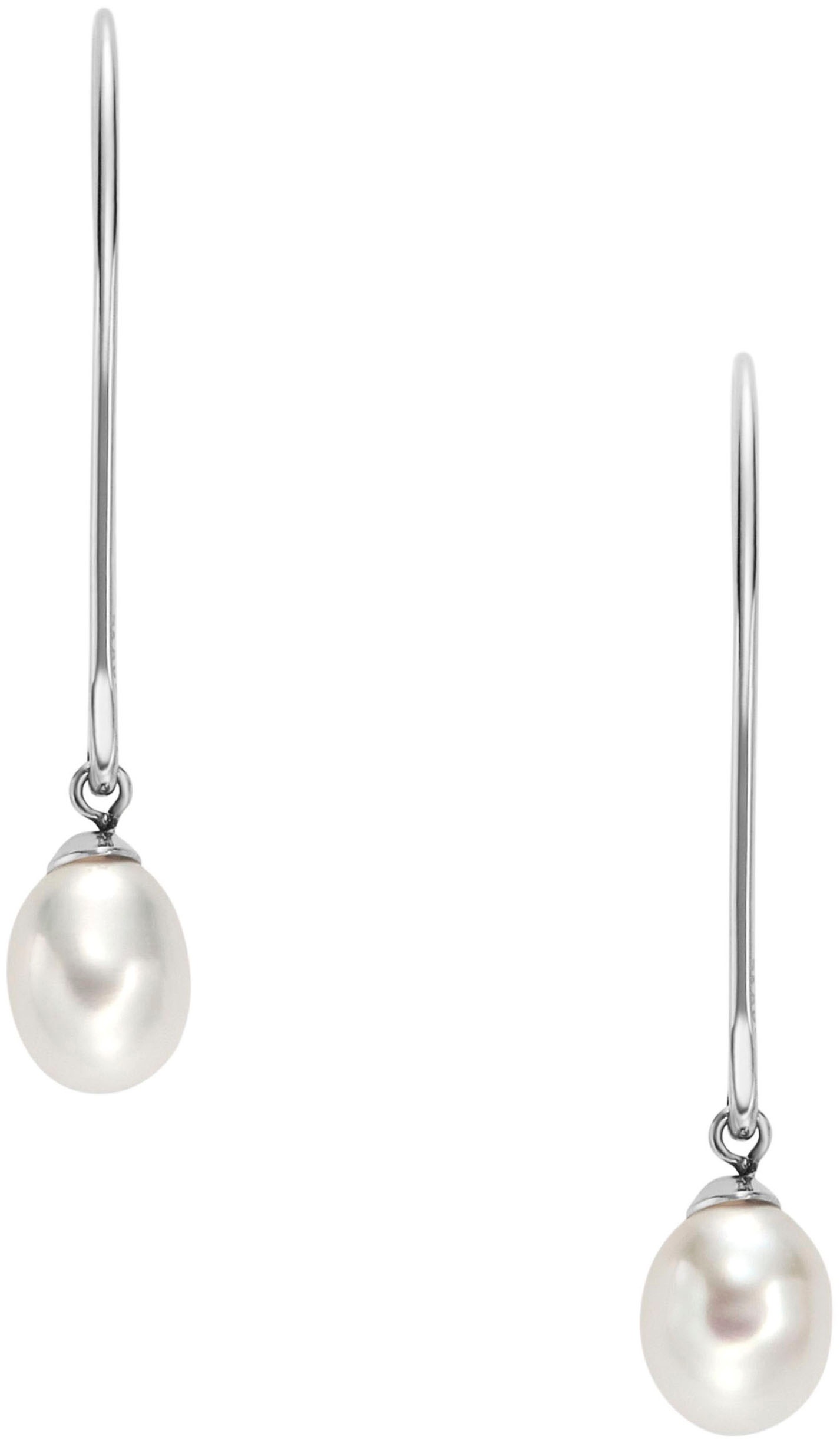 Skagen Paar Ohrhaken »Schmuck Geschenk Edelstahl Ohrringe AGNETHE PEARL, SKJ1834040«, mit Süßwasserzuchtperle