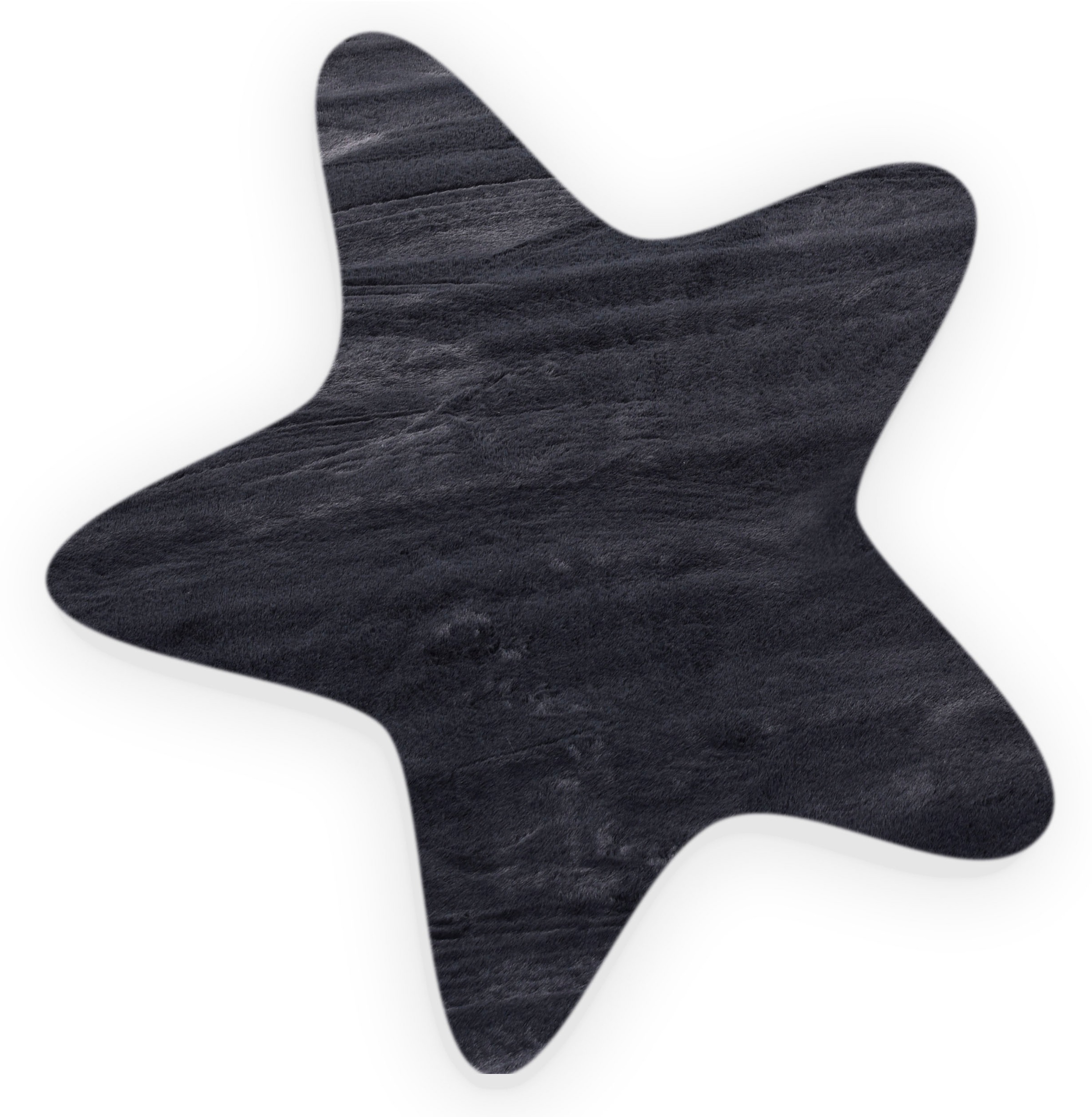 Gino Falcone Fellteppich »Kuschelteppich Chiara« sternförmig 30 mm Höhe Kunstfell, Kaninchenfell-Haptik, besonders weicher Langflor