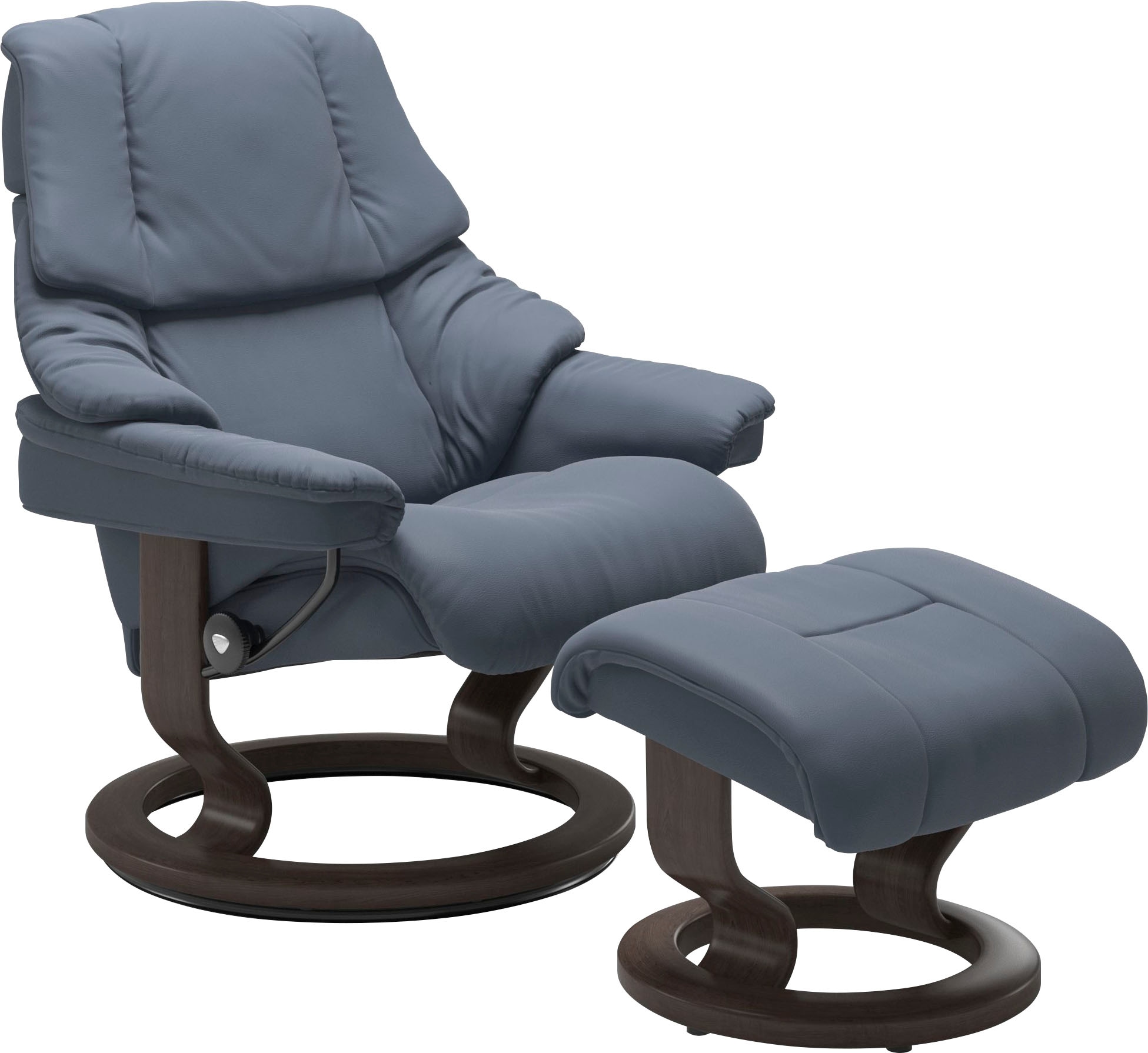 Stressless® Relaxsessel-Set »Reno«, mit Hocker, mit Classic Base, Größe S, M & L, Gestell Wenge