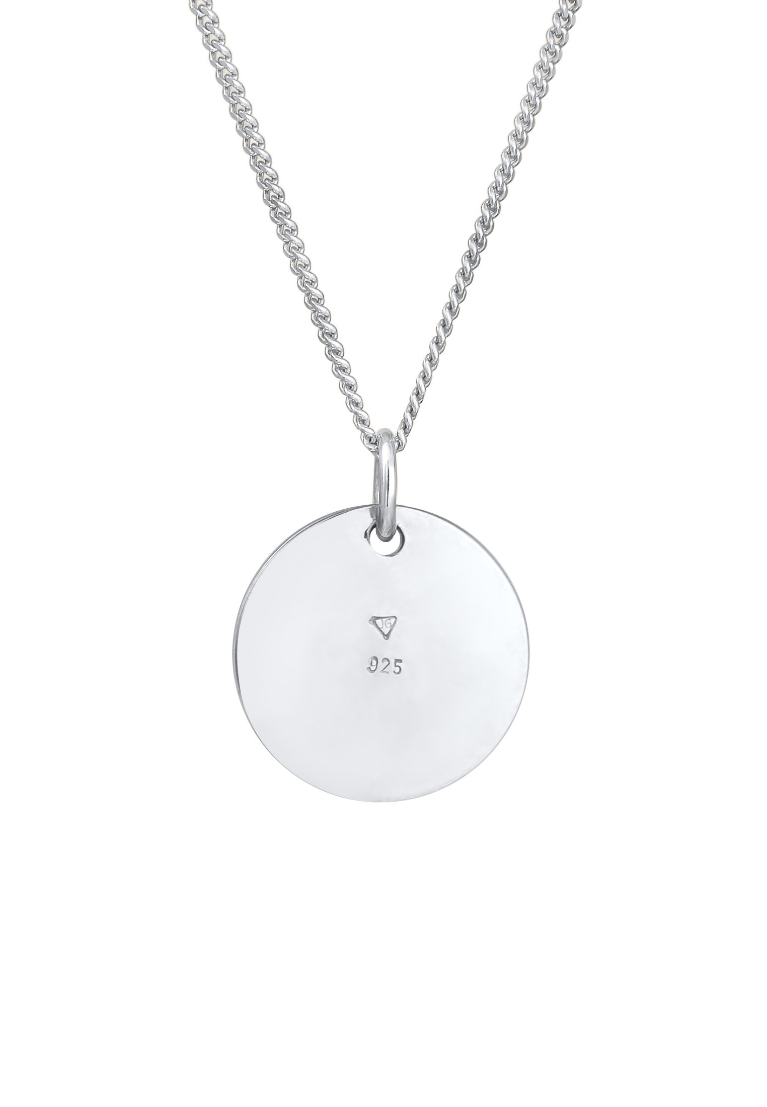 Elli Kette mit Anhänger »Halskette Om Mantra Yoga Symbol 925 Silber«