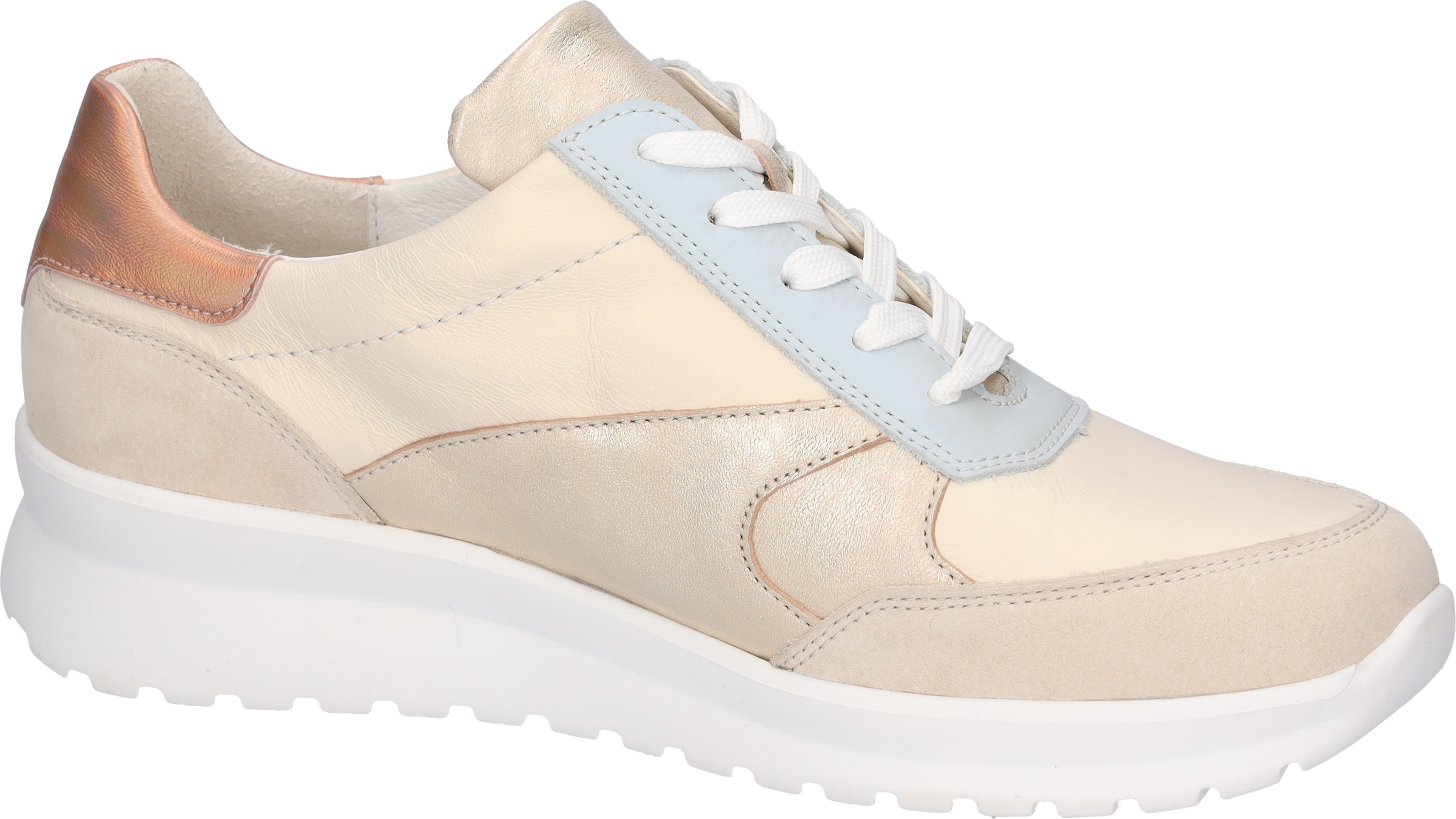 Waldläufer Sneaker »K-SUNNY«  Bequemschuh, Halbschuh mit seitlichem Reißverschluss, K-Weite