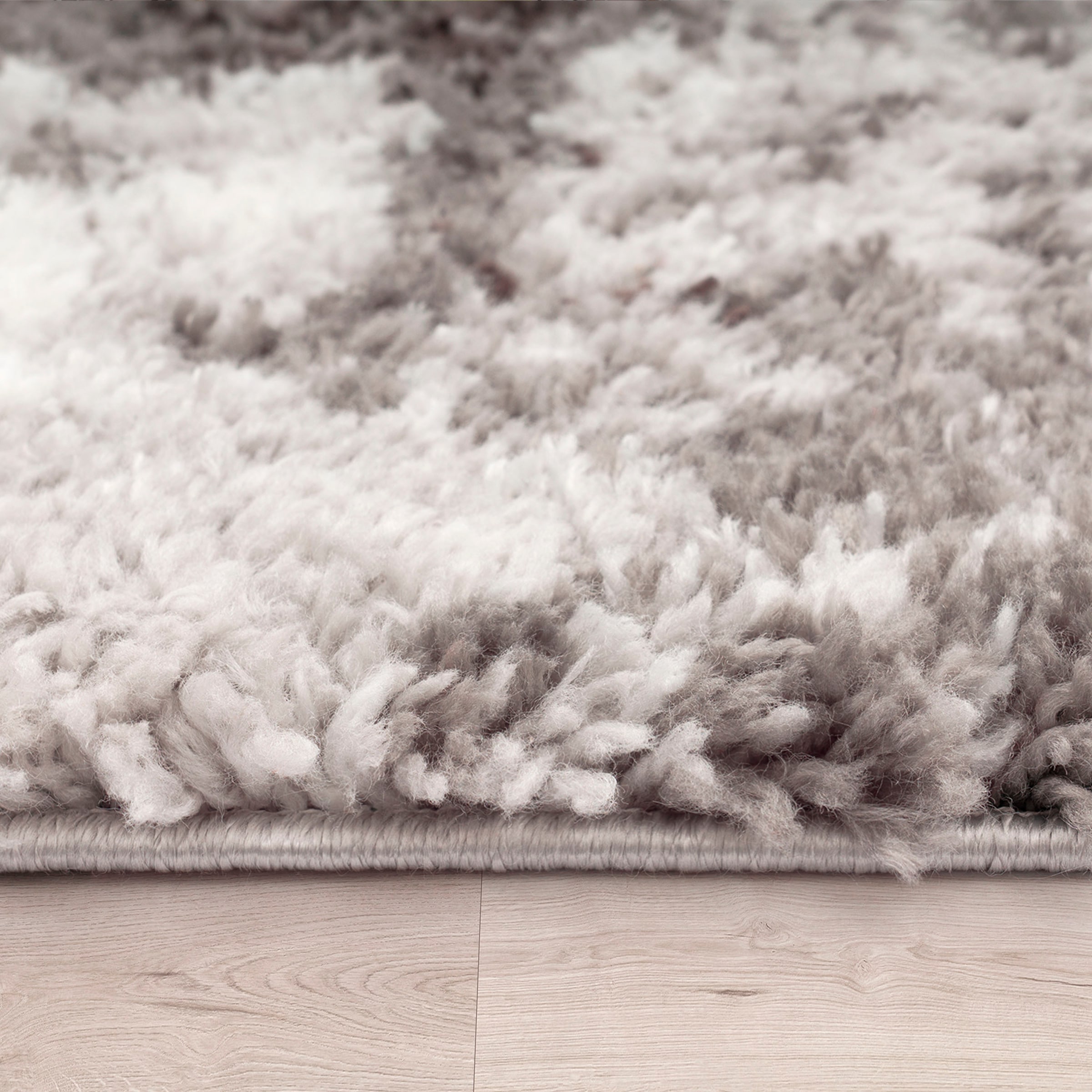 Paco Home Hochflor-Teppich »Padua 623«, rechteckig, 34 mm Höhe, Kurzflor, modernes Design, sehr weicher Flor