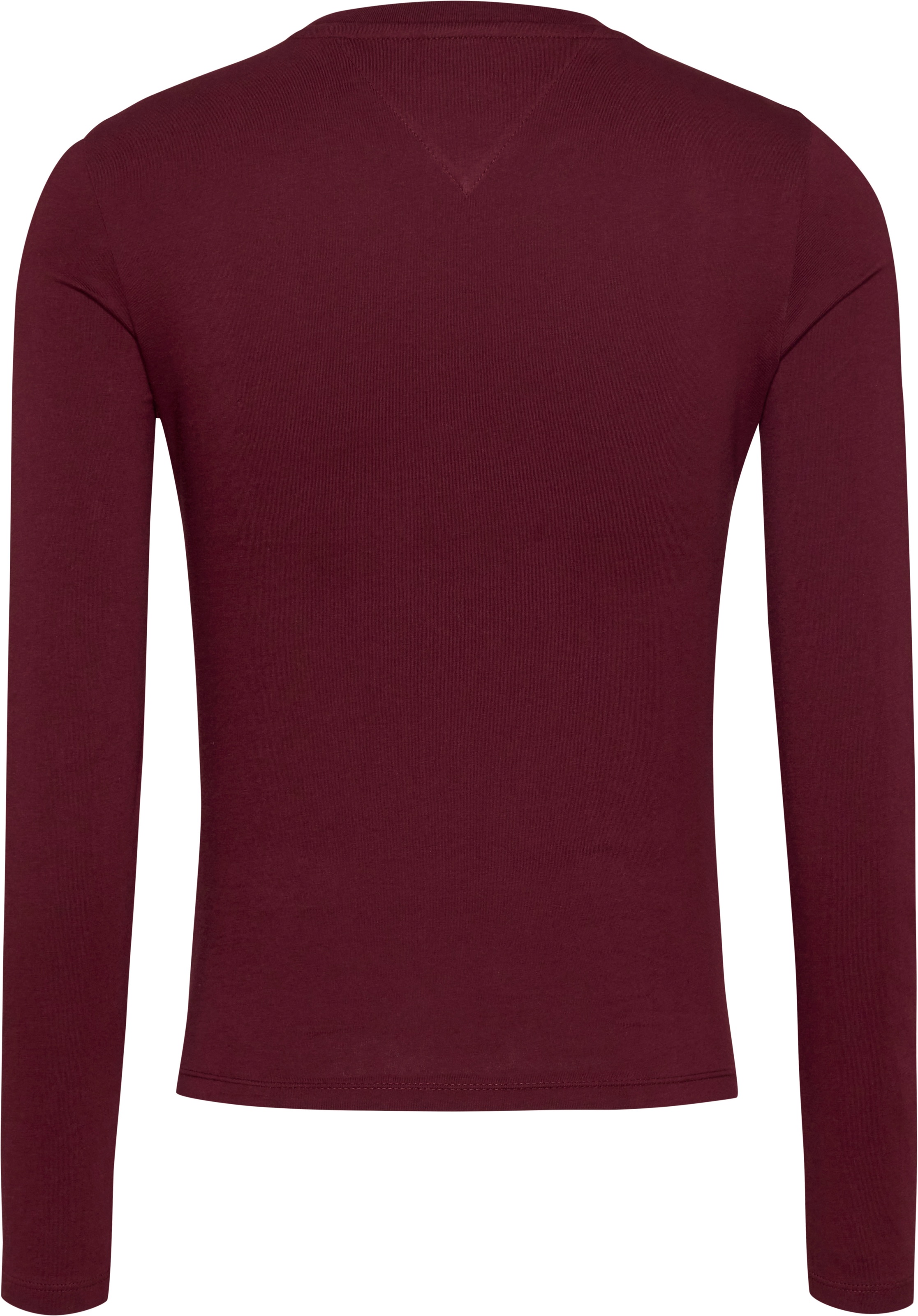 Tommy Jeans Curve T-Shirt »TJW SLIM ESSENTIAL LOGO 2 LS EXT«, in Großen Größen mit Logoschriftzug