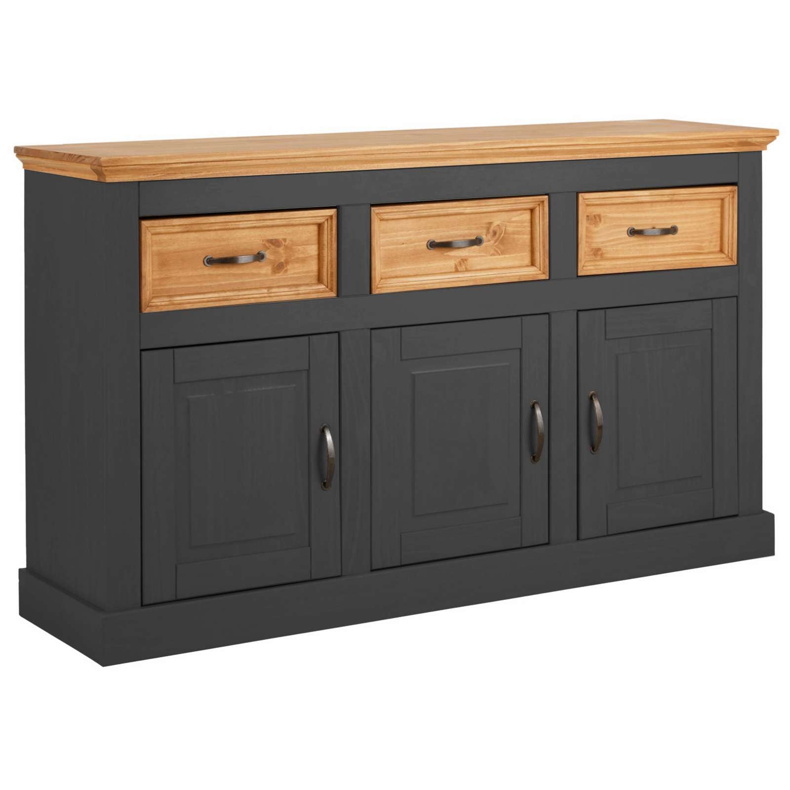 Home affaire Sideboard »Selma«, Kommode aus massivem Kiefernholz, Breite 145 cm