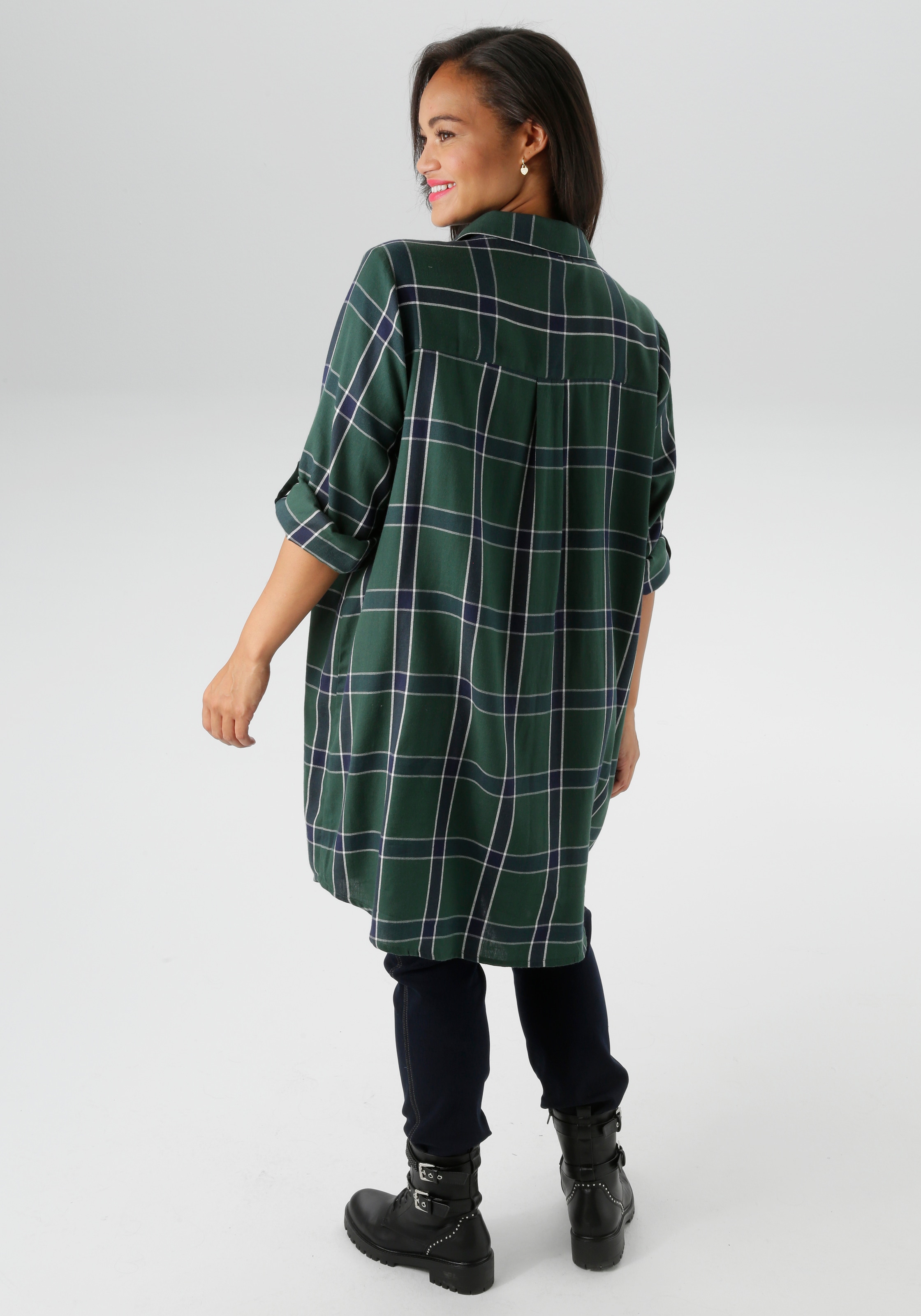 Aniston PLUS Karobluse, in trendigen Karodessin - NEUE KOLLEKTION