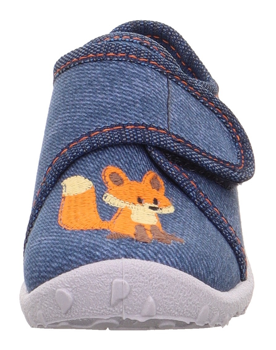 Superfit Hausschuh »SPOTTY WMS: Mittel«  Kindergartenschuh mit Klettverschluss, Größenschablone zum Download