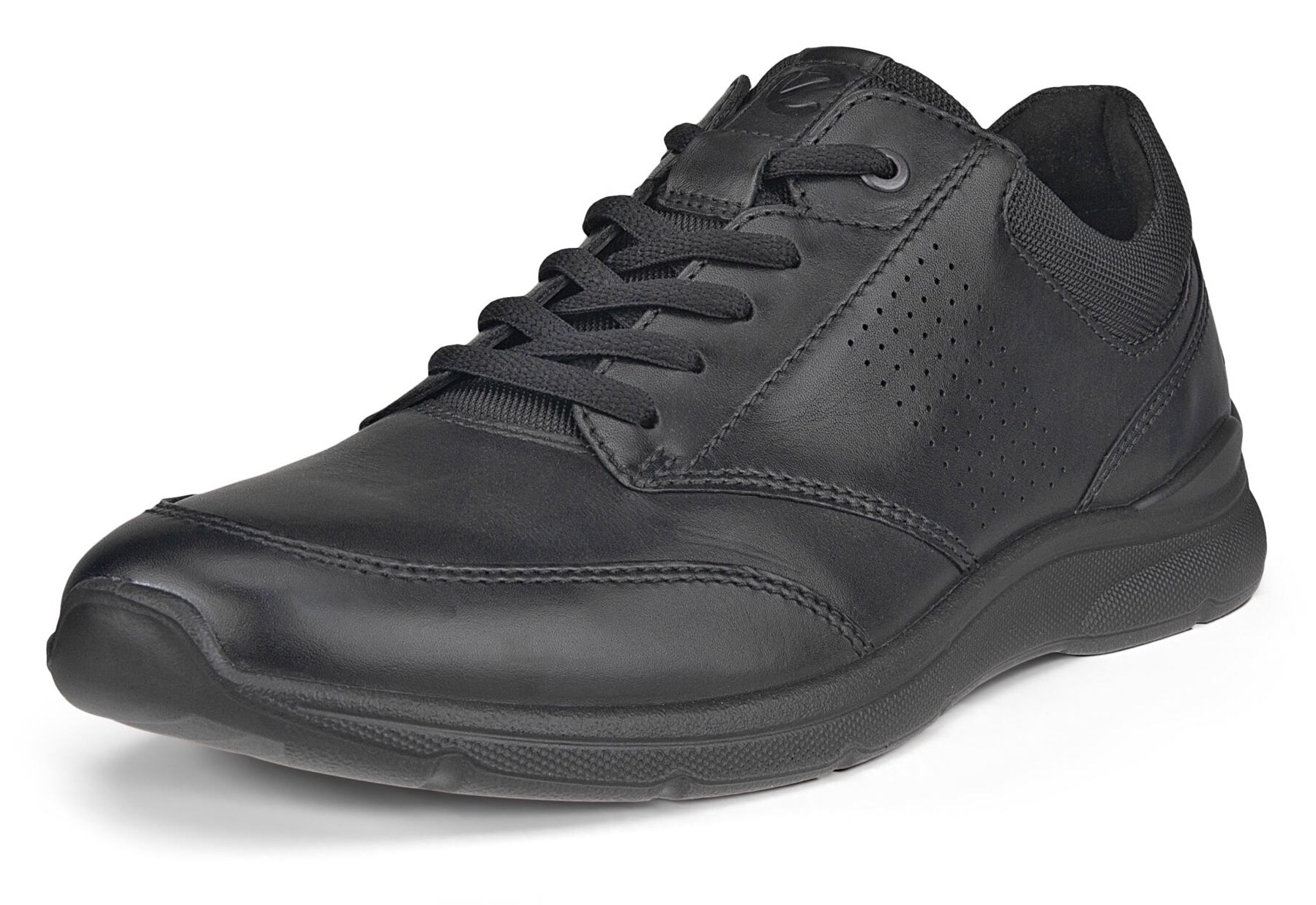 Ecco Schnürschuh »Irving«, Freizeitschuh, Halbschuh, Schnürschuh mit gepolstertem Schaftrand