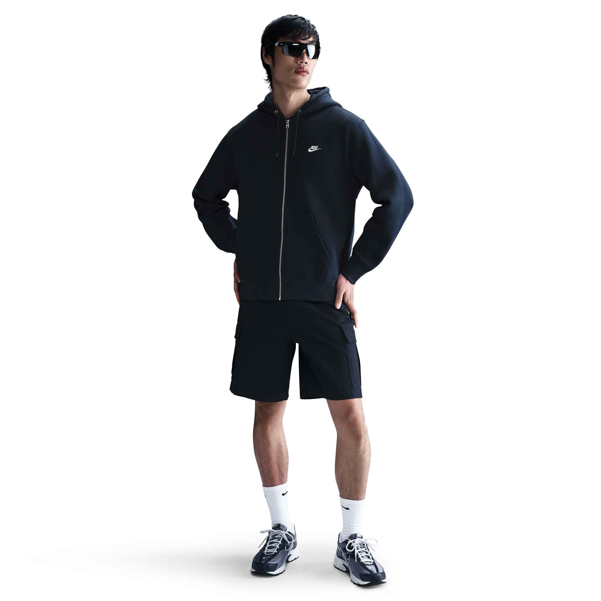 Nike Sportswear Kapuzensweatshirt »M NK CLUB BB FZ HOODIE«, sportlicher Stil, für sportliche Aktivitäten und Freizeit
