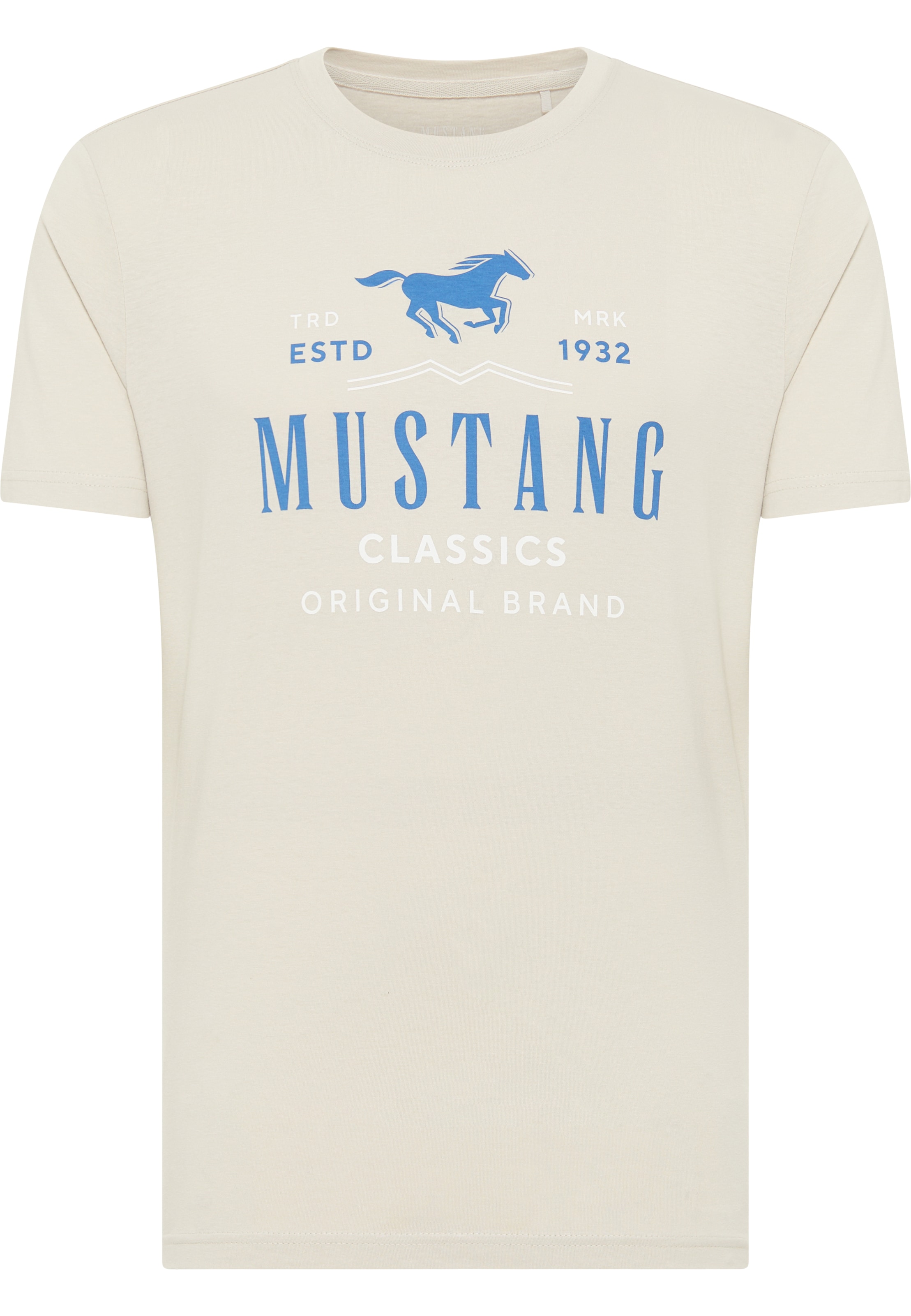 bei online OTTO Kurzarmshirt bestellen MUSTANG T-Shirt »Mustang Print-Shirt«
