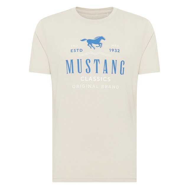 MUSTANG Kurzarmshirt »Mustang T-Shirt Print-Shirt« online bestellen bei OTTO