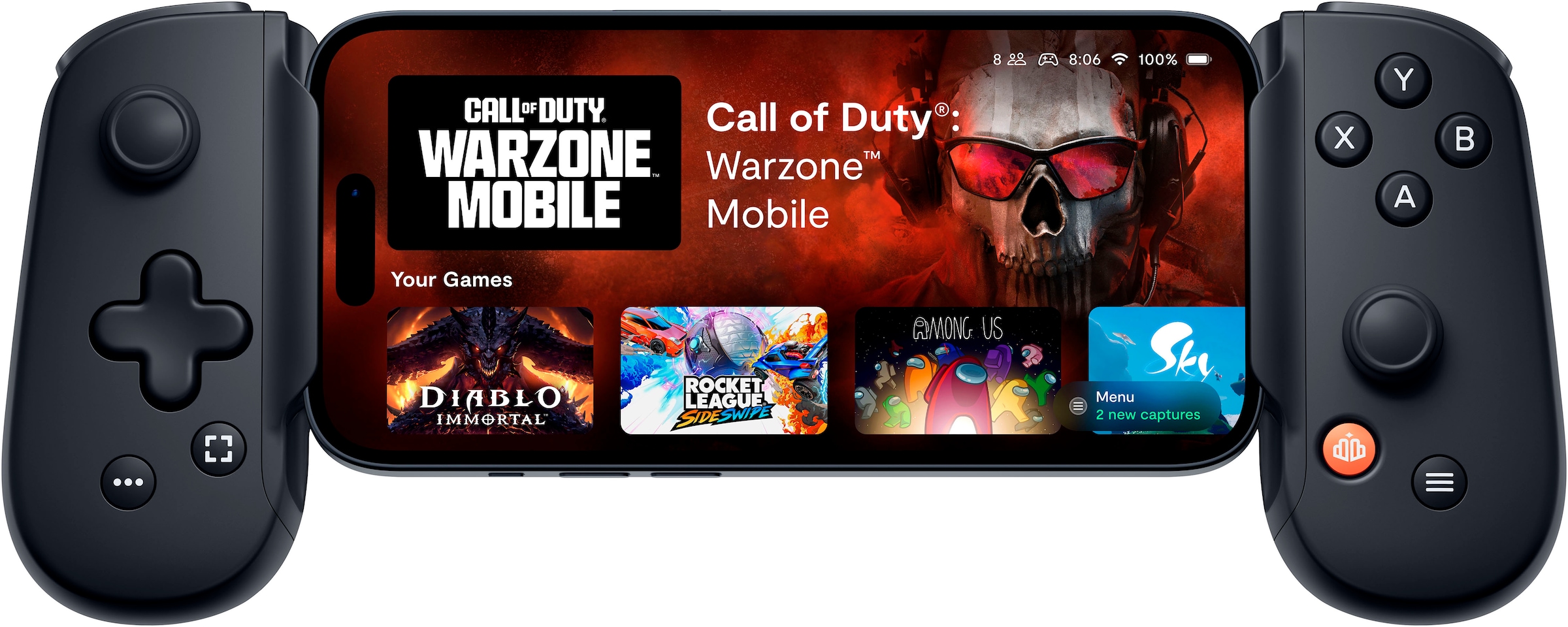 BACKBONE Controller »Mobiler Gaming-Controller für iPhone − 2. Generation«