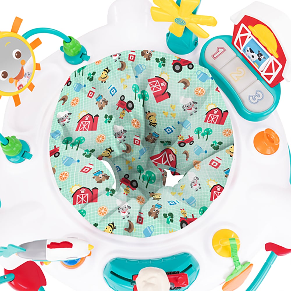 Baby Einstein Spielcenter »Farm Explorers Jump & Learn Barnyard« mit über 60 Melodien und Geräuschen
