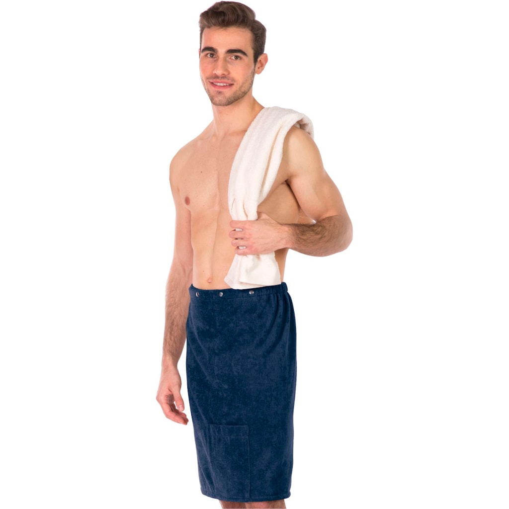 framsohn frottier Sarong »Saunakilt Herren«