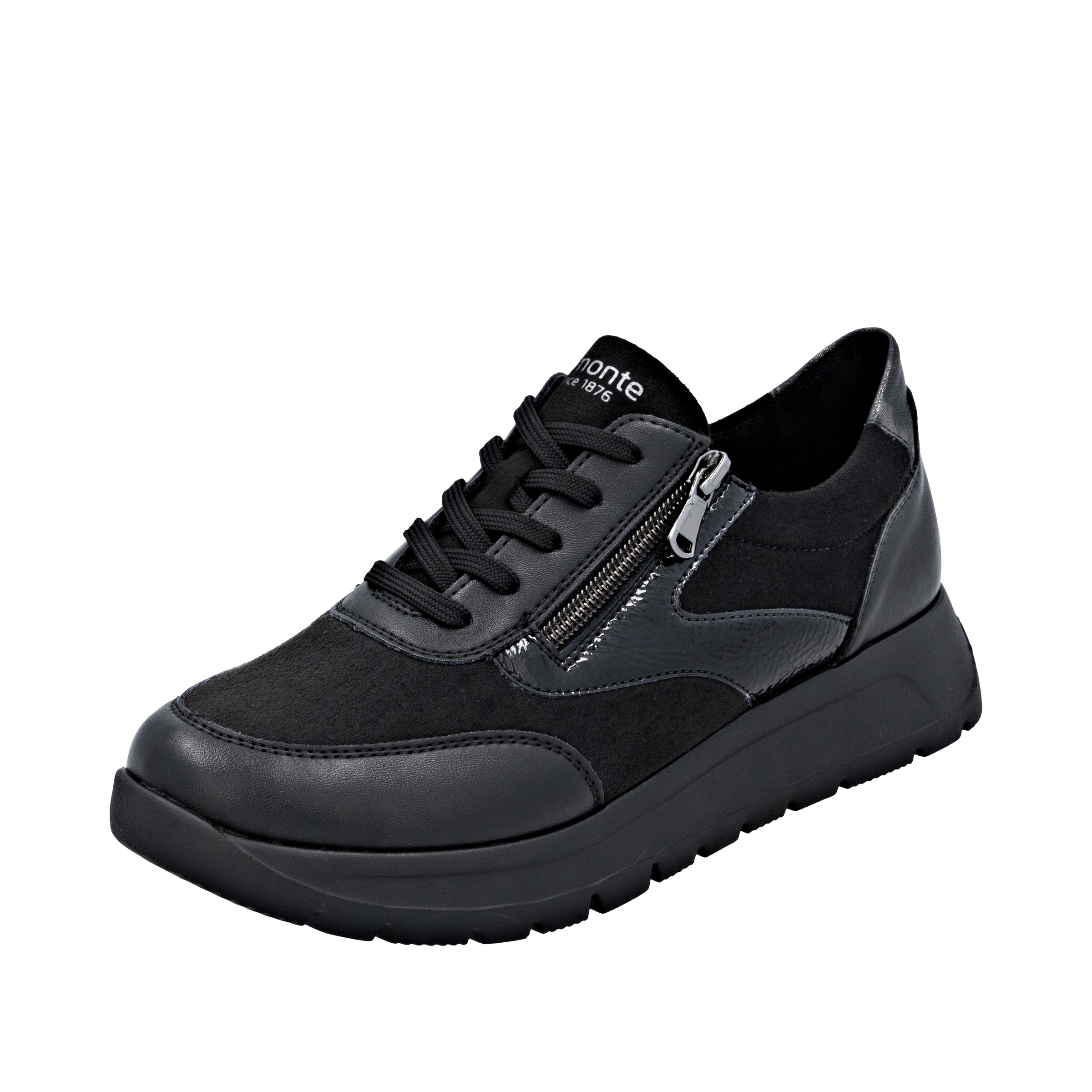 Remonte Plateausneaker, Schnürschuh, Halbschuh, Freizeitsneaker mit gepolstertem Schaftrand