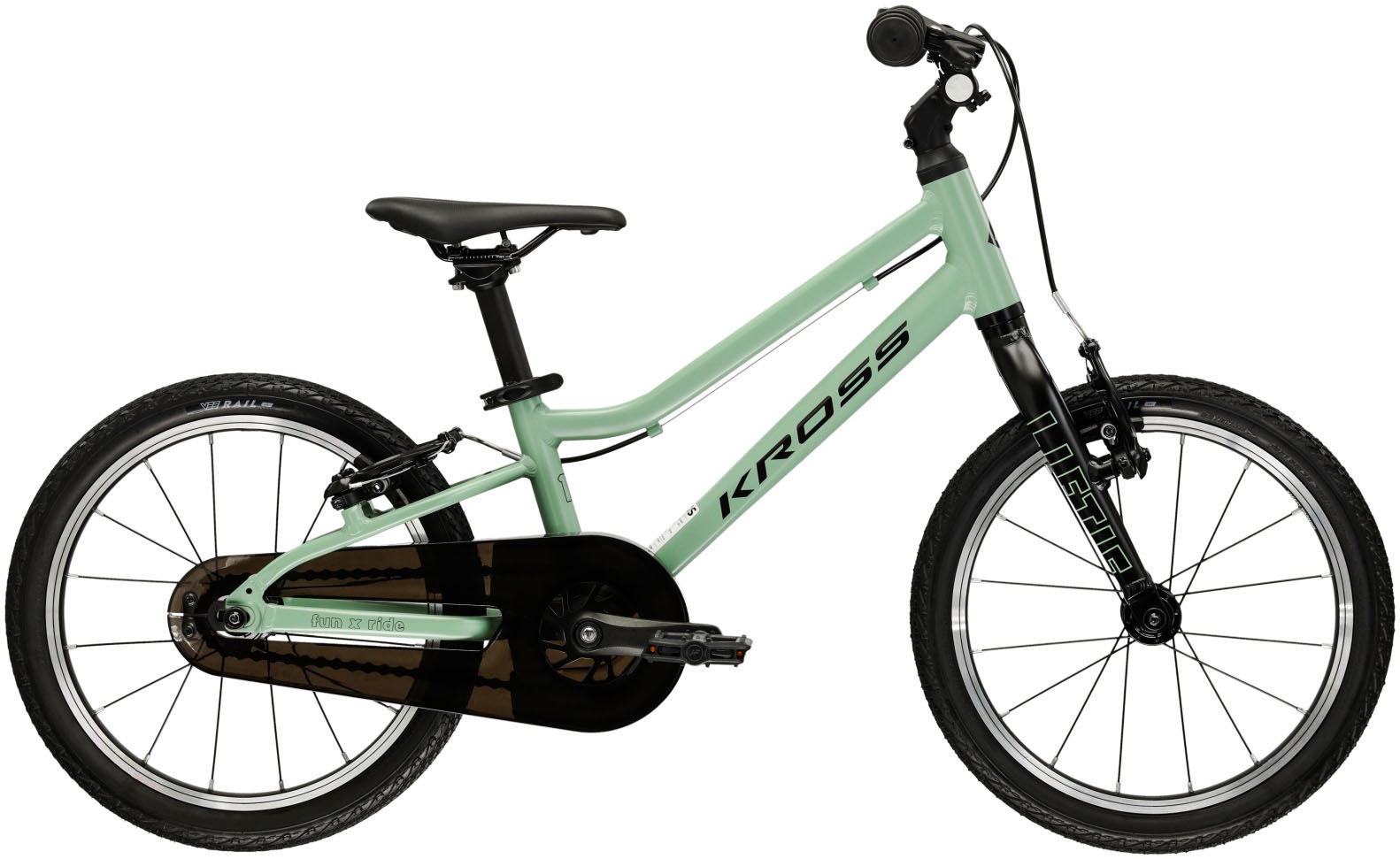 Kross Kinderfahrrad »KROSS Kinderrad Lightweight Liftie 16 grün«, 1 Gang, ohne Schaltung