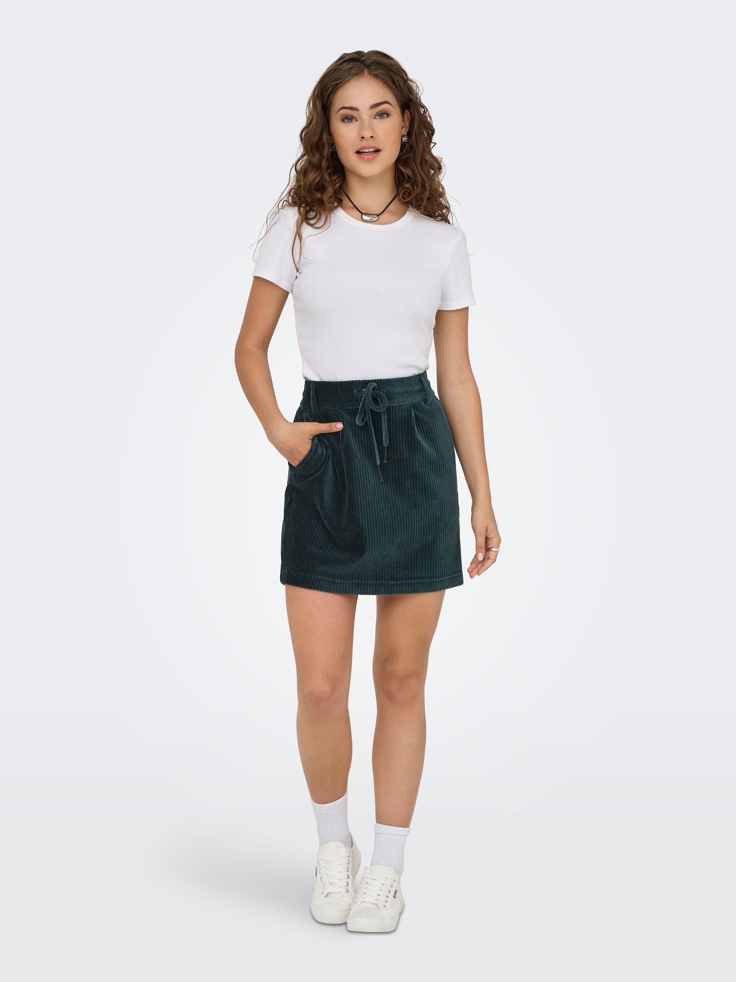 ONLY Cordrock »ONLPOPTRASH CORDEROY SKIRT PNT«