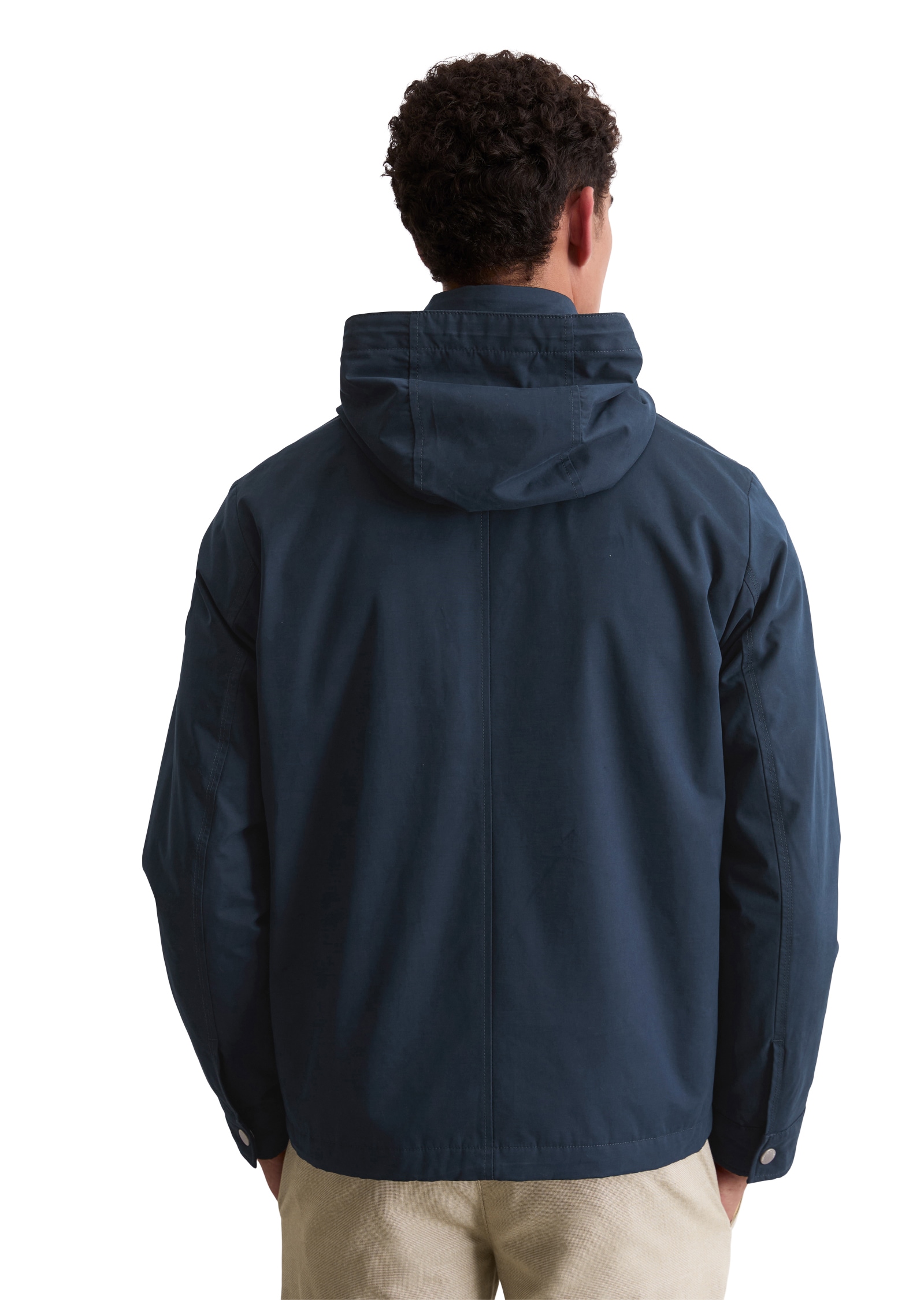 Marc O'Polo Blouson, mit Kapuze, mit Kapuze, Regular fit, leichte Wattierung