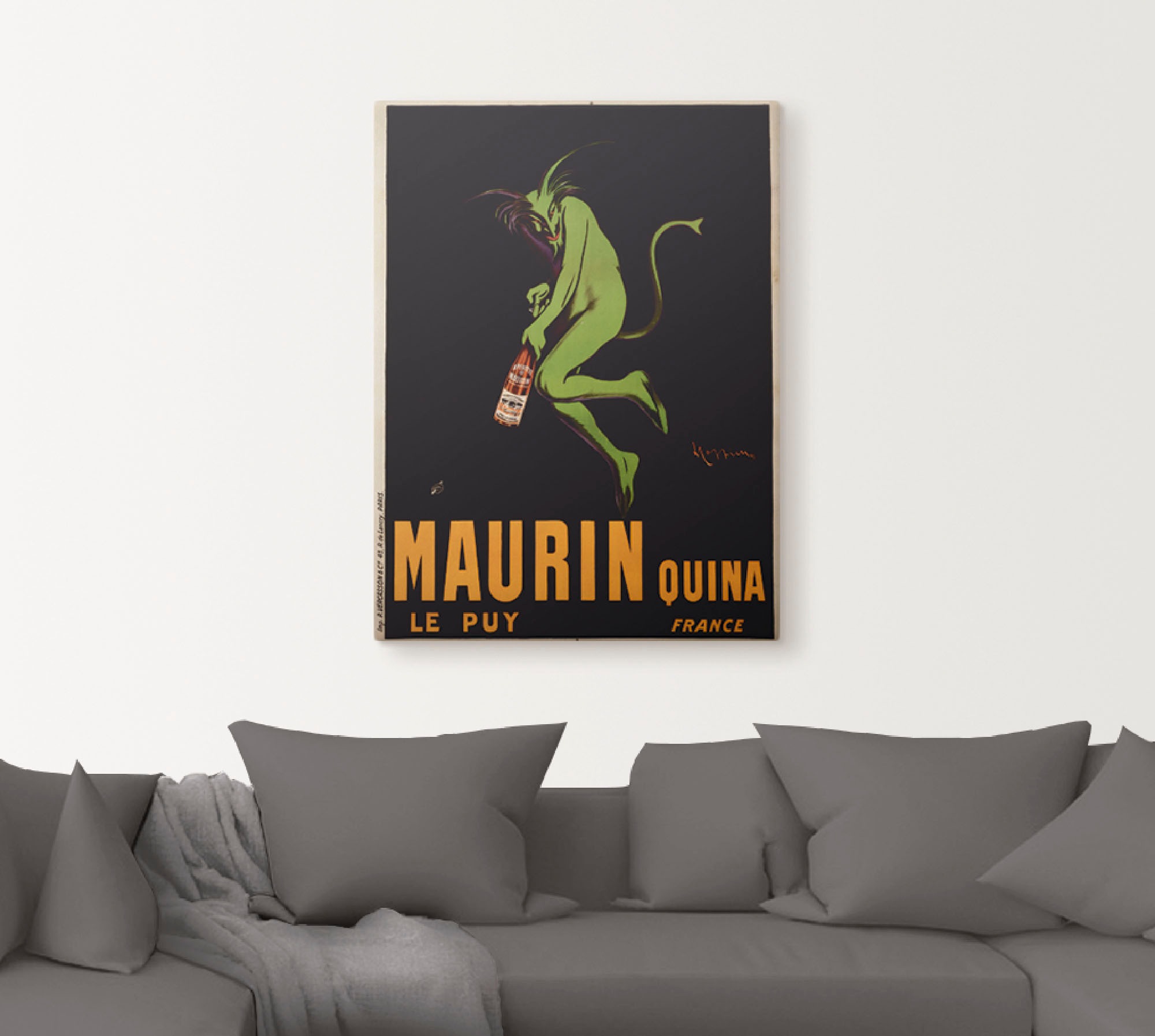Artland Wandbild »Maurin Quina. Um 1922«, Schilder, (1 St.), als Leinwandbild, Poster, Wandaufkleber in verschied. Größen