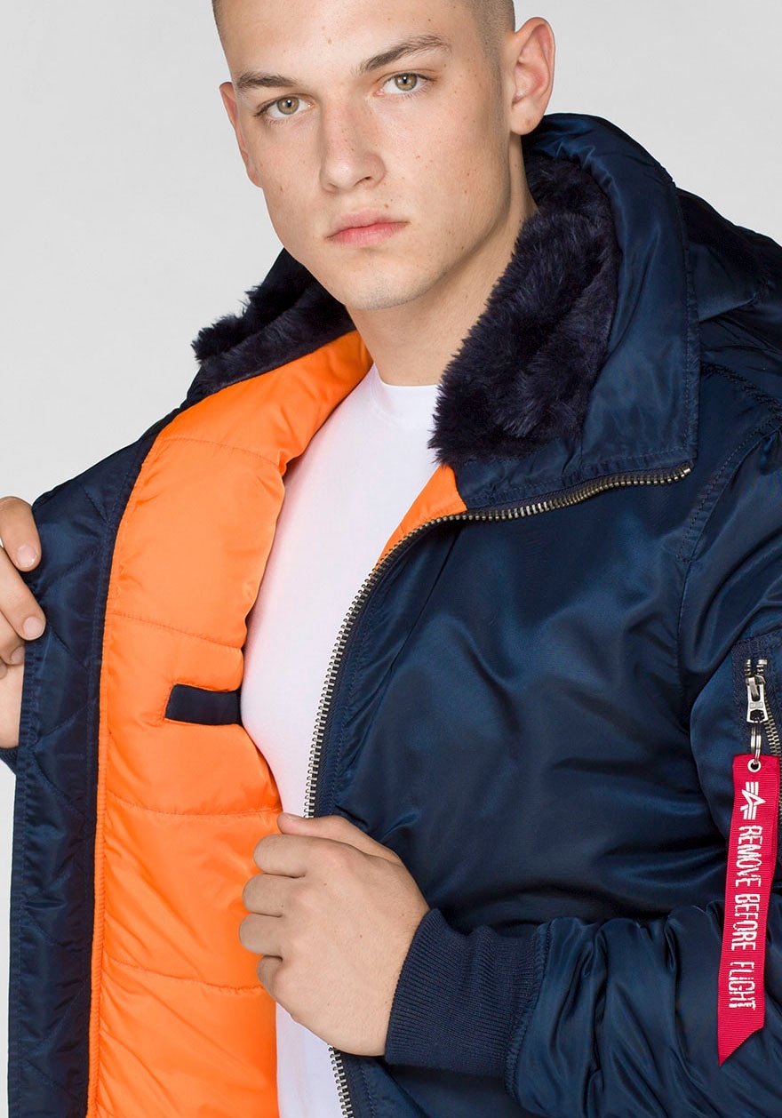 Alpha Industries Bomberjacke »MA-1 HOODED«, mit Kapuze