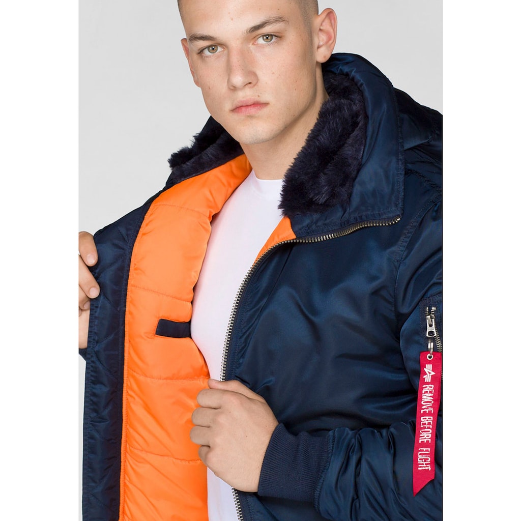 Alpha Industries Bomberjacke »MA-1 HOODED«, mit Kapuze