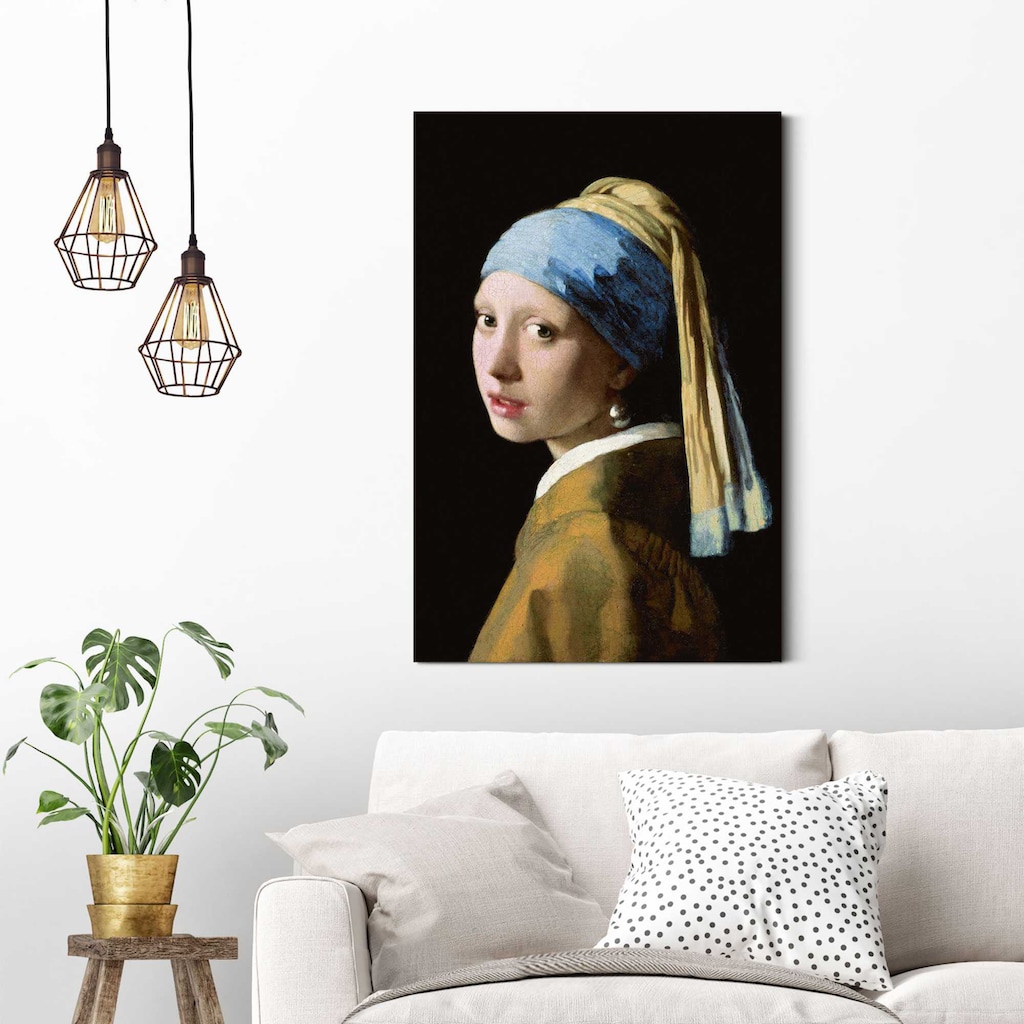 Reinders! Deco-Panel »J.Vermeer-Mädchen mit Ohrgehänge«