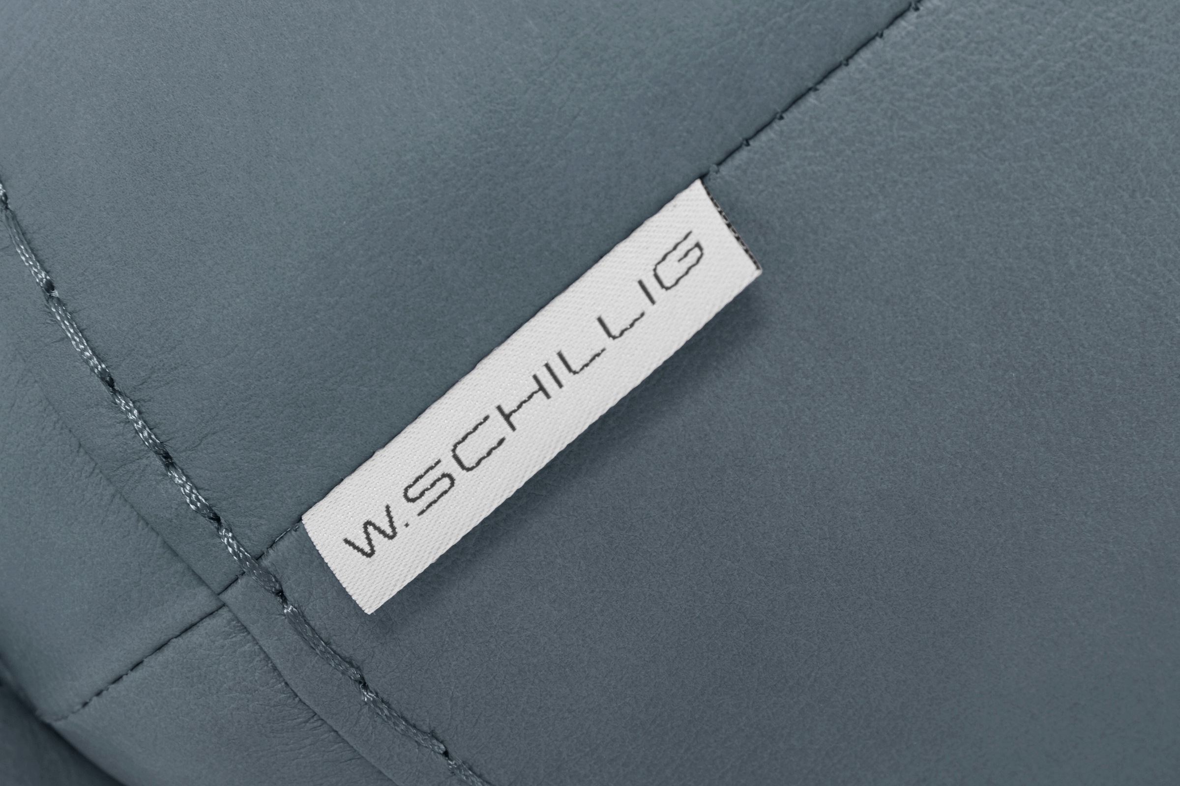 W.SCHILLIG Hocker »montanaa«, mit Metallkufen in Silber matt, Breite 141 cm