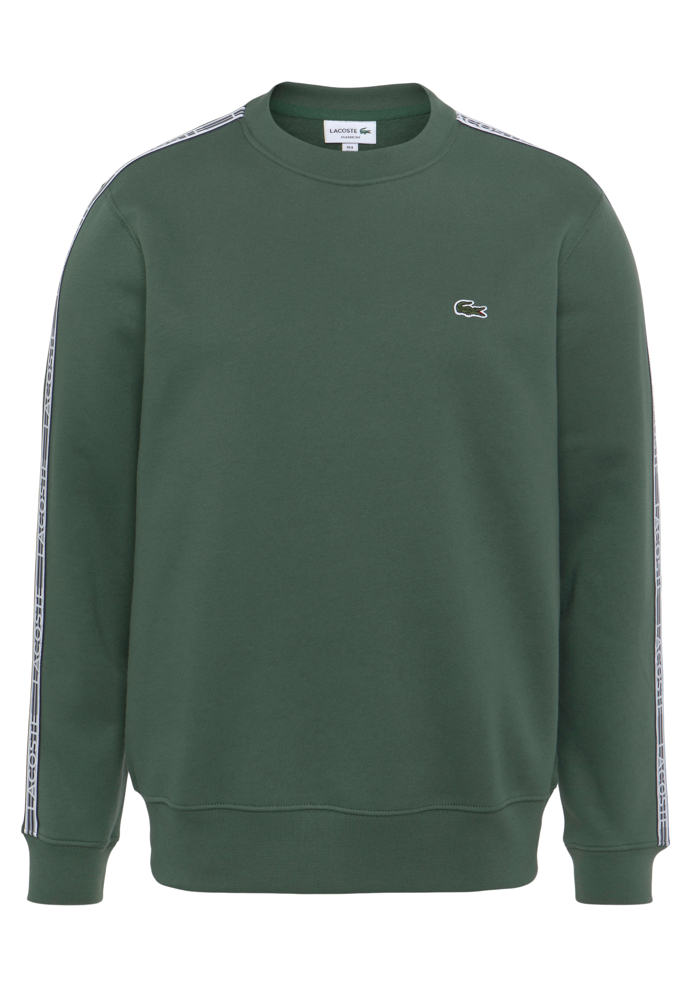 Lacoste Sweatshirt »SWEATSHIRTS«, mit bei bestellen online am OTTO Markenschriftzug Ärmel