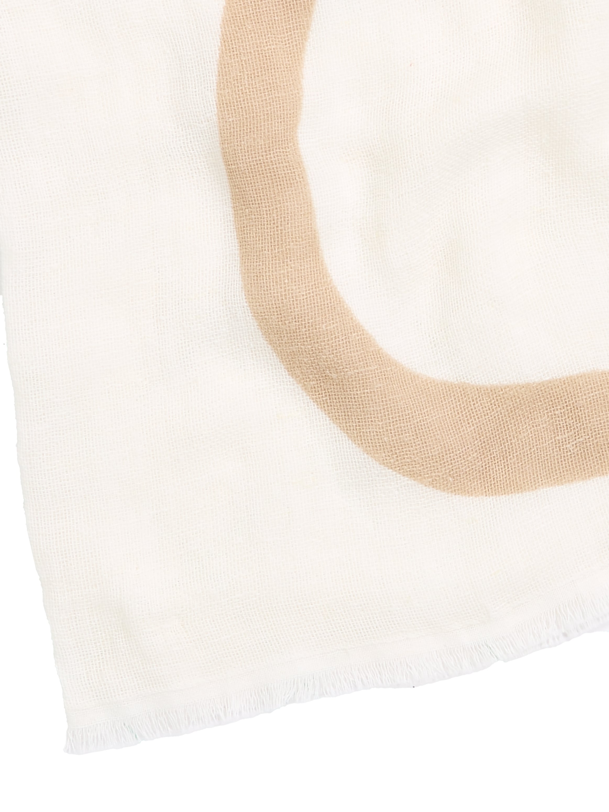 Calvin Klein Schal »BOLD LOGO COTTON HEMP SCARF«, mit Logo-Print