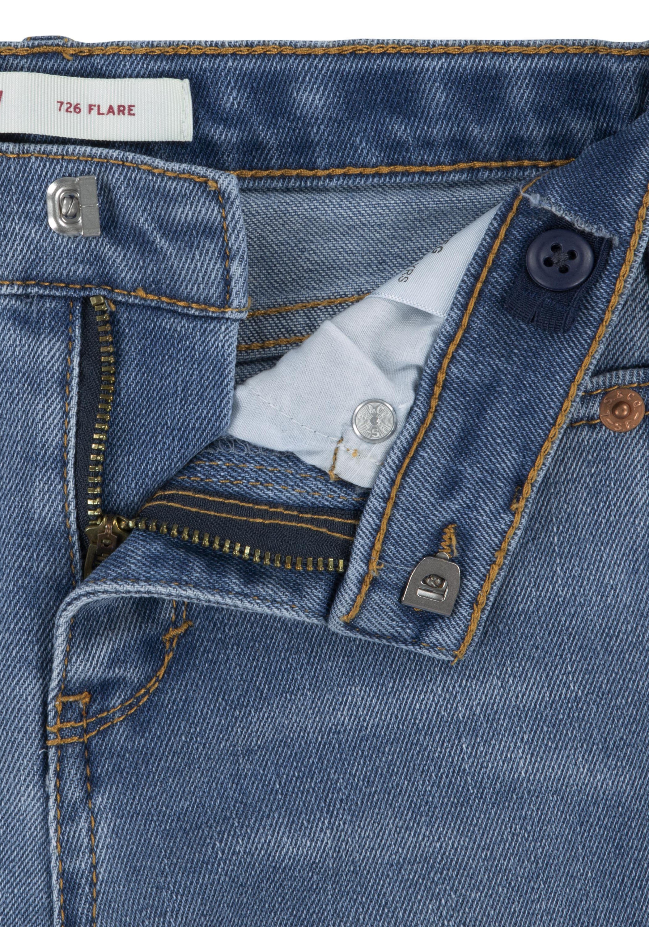 Levi's® Kids Bootcut-Jeans »LVG 726 HIGH RISE FLARE JEANS«, for GIRLS