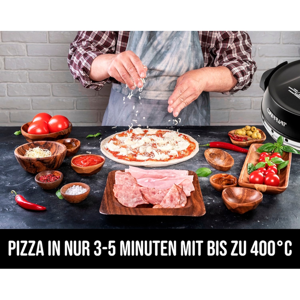 G3Ferrari Pizzaofen »Napoletana G1003210 schwarz«