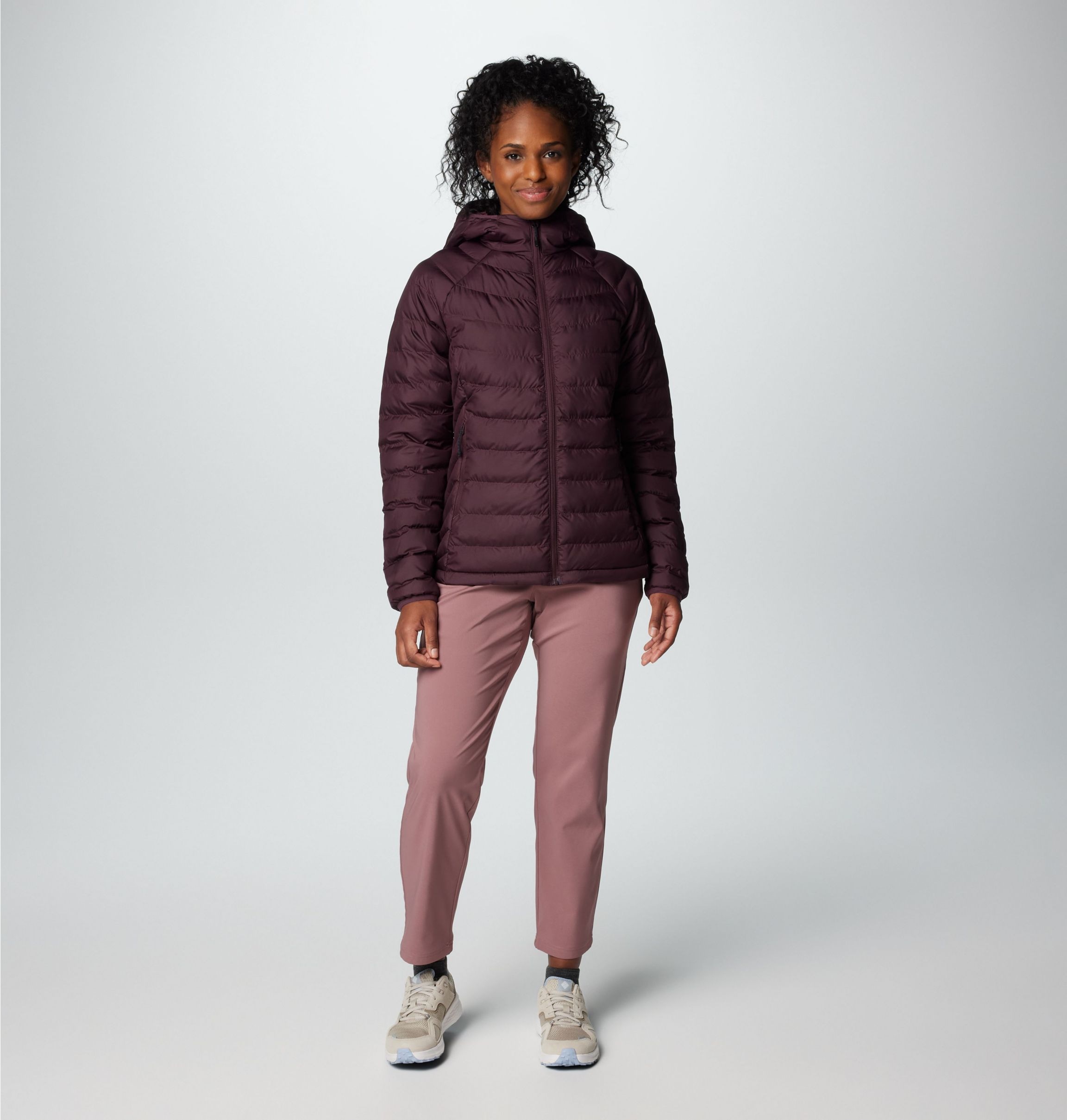 Columbia Steppjacke »POWDER LITE II HOODED JACKET«, (1 St.)