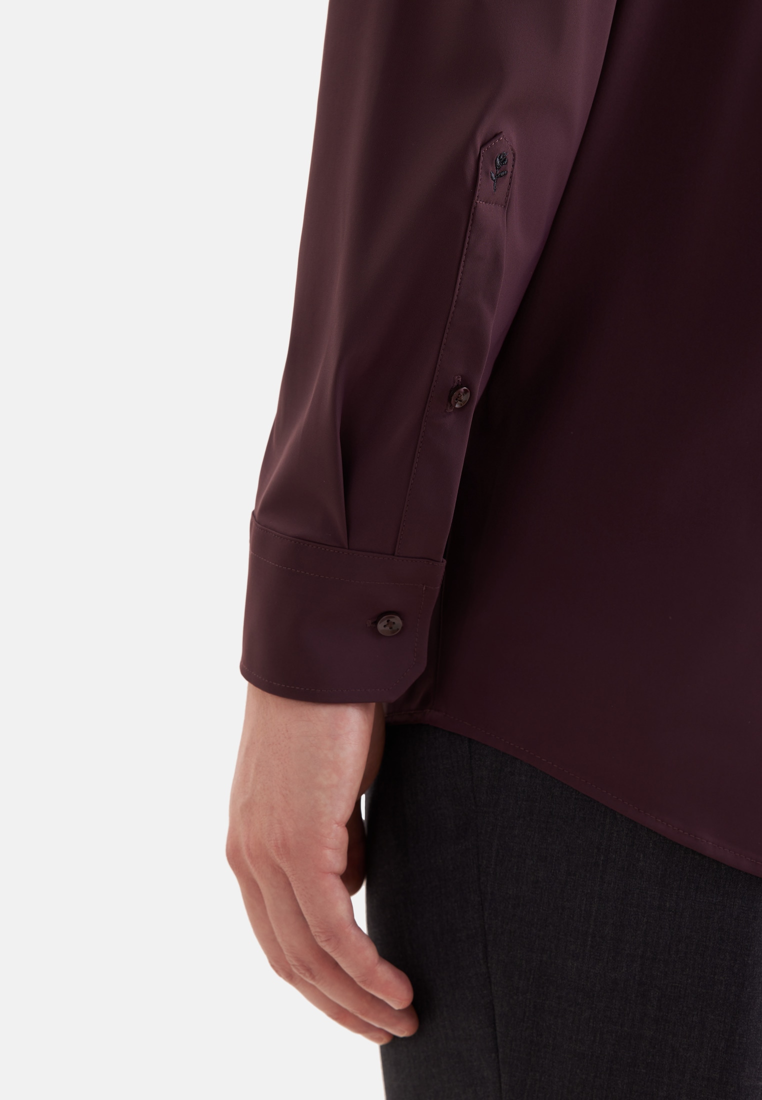 seidensticker Businesshemd »Schwarze Rose« Regular 1/1 Kentkragen Uni