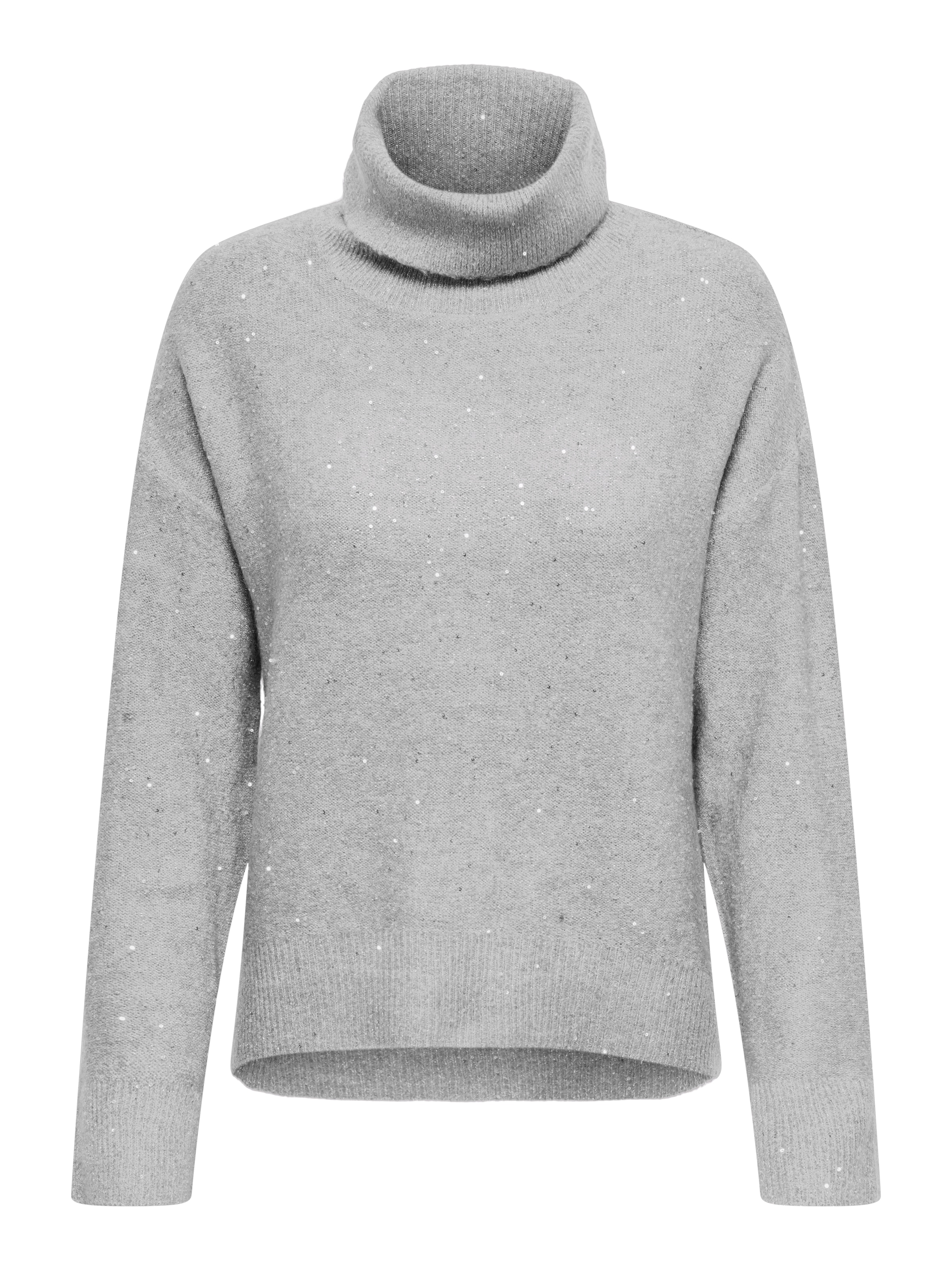 ONLY Rollkragenpullover »ONLARIZONA LS SEQUINS ROLLNECK PULL KNT«