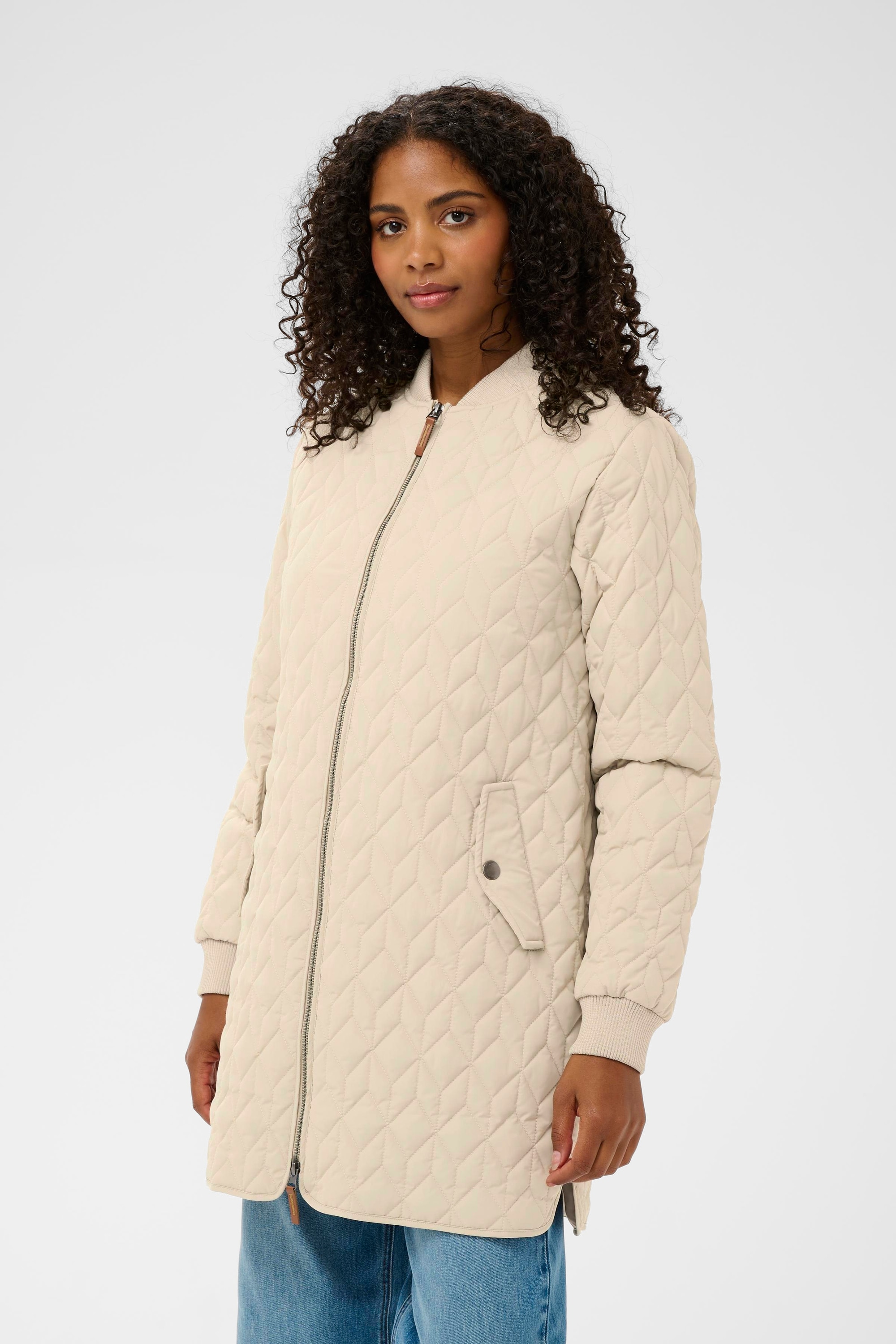 KAFFE Wintermantel »Jacke KAlelia«