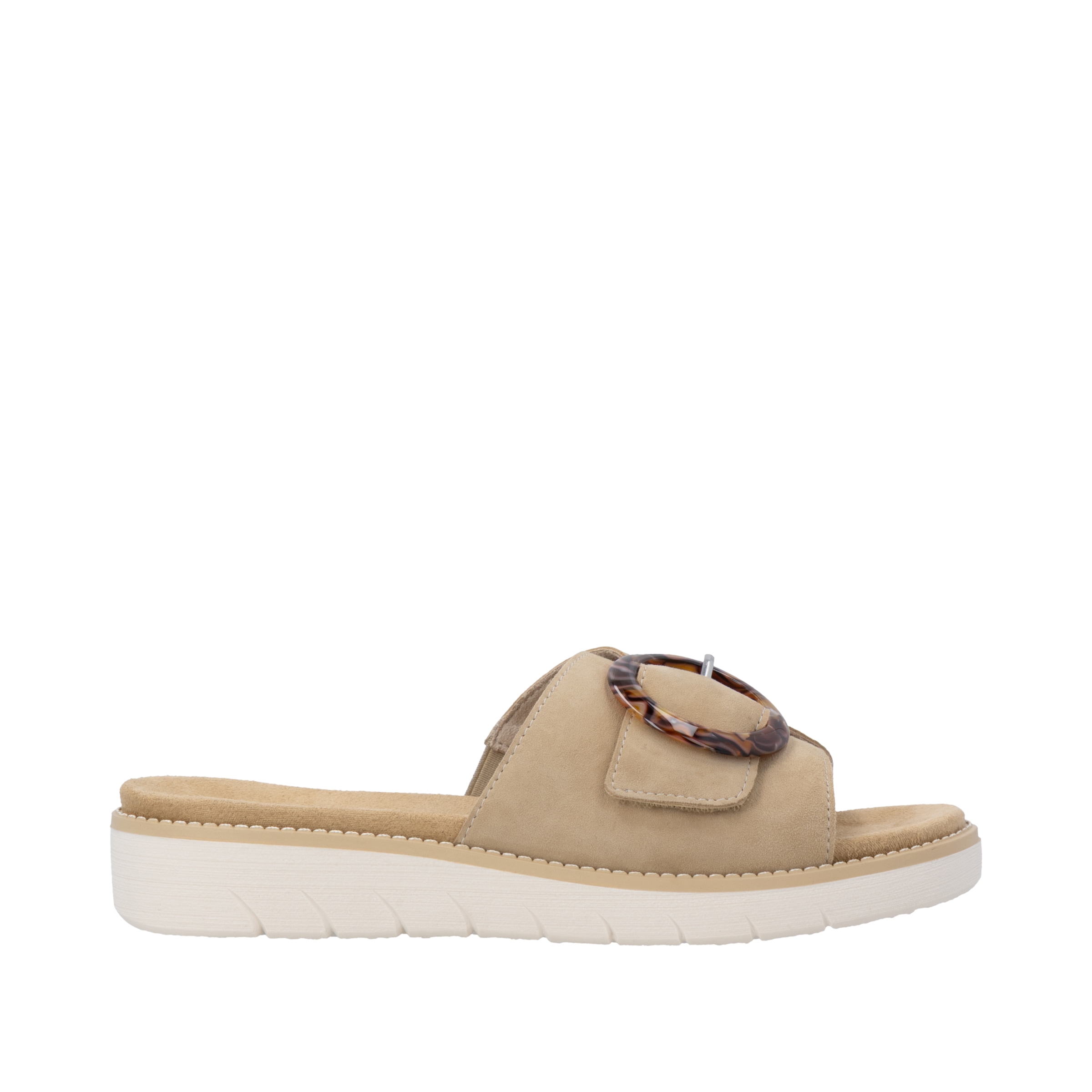 Remonte Pantolette  Sommerschuh, Hausschuh mit praktischem Klettverschluss