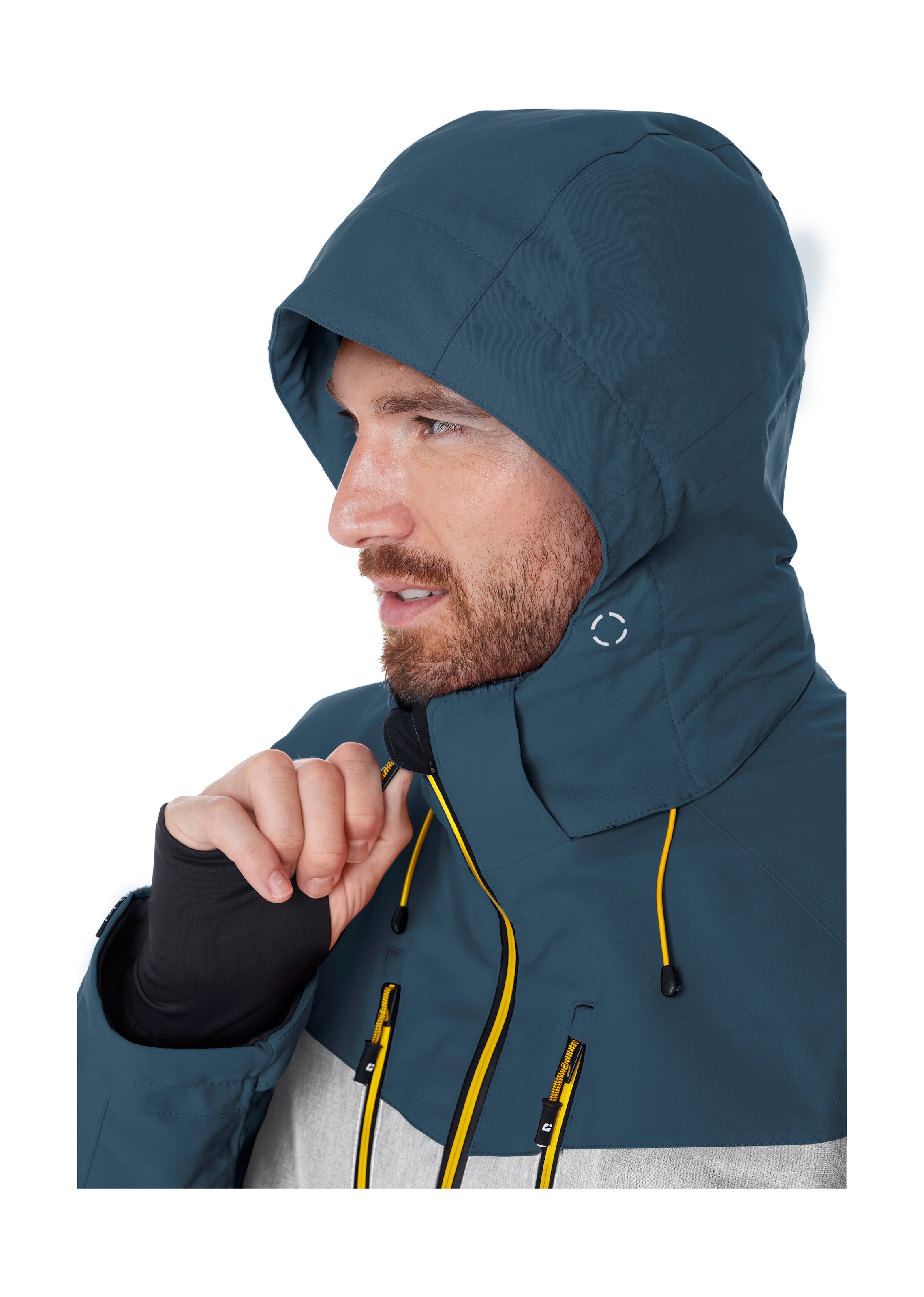 Killtec Skijacke »KSW 45 MN SKI JCKT« Trendige, wasserdichte Skijacke mit abnehmbarer Kapuze und Schneefang