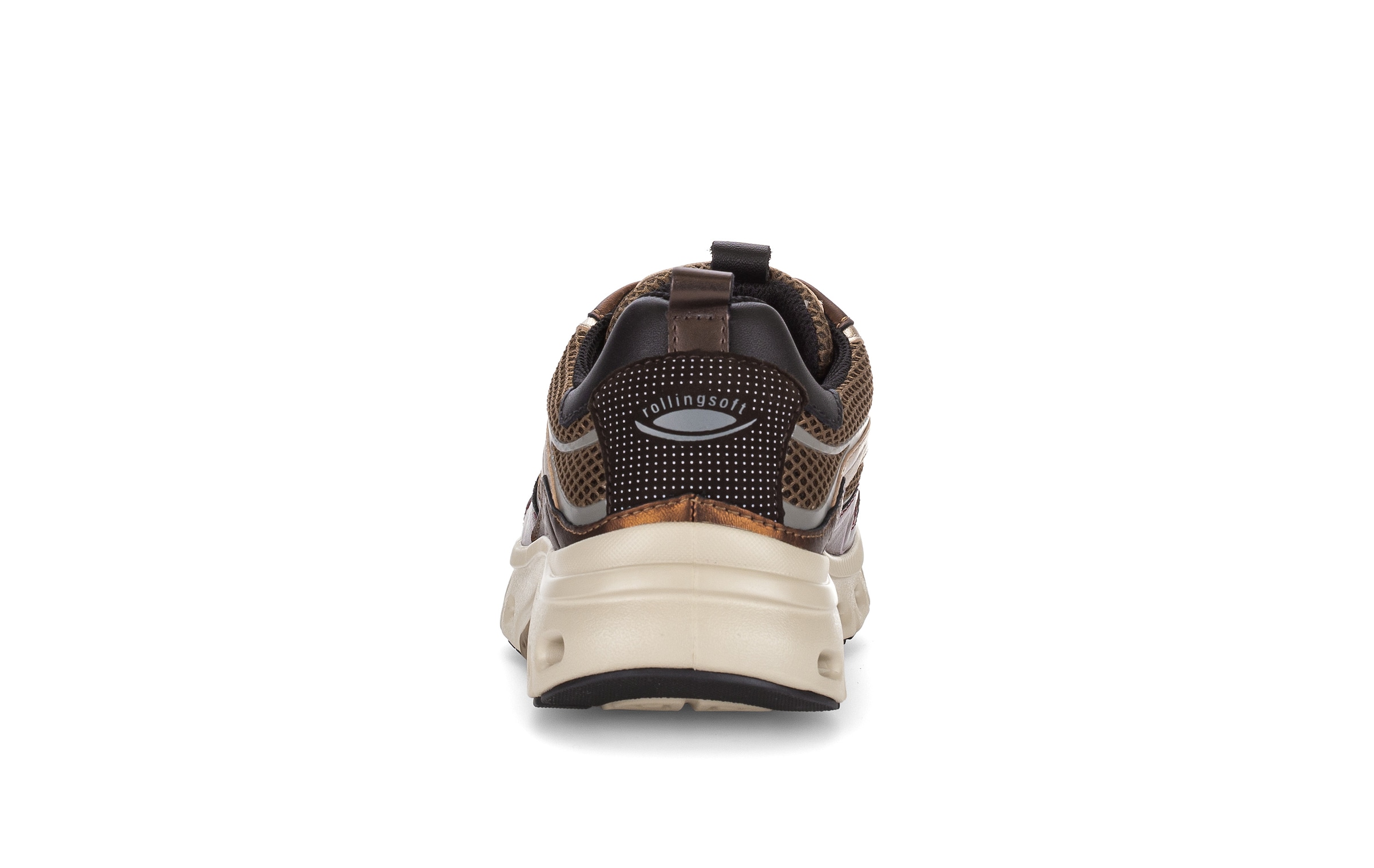 rollingsoft Keilsneaker  Schnürer, Halbschuh, Freizeitschuh mit modischen Besätzen, G-Weite