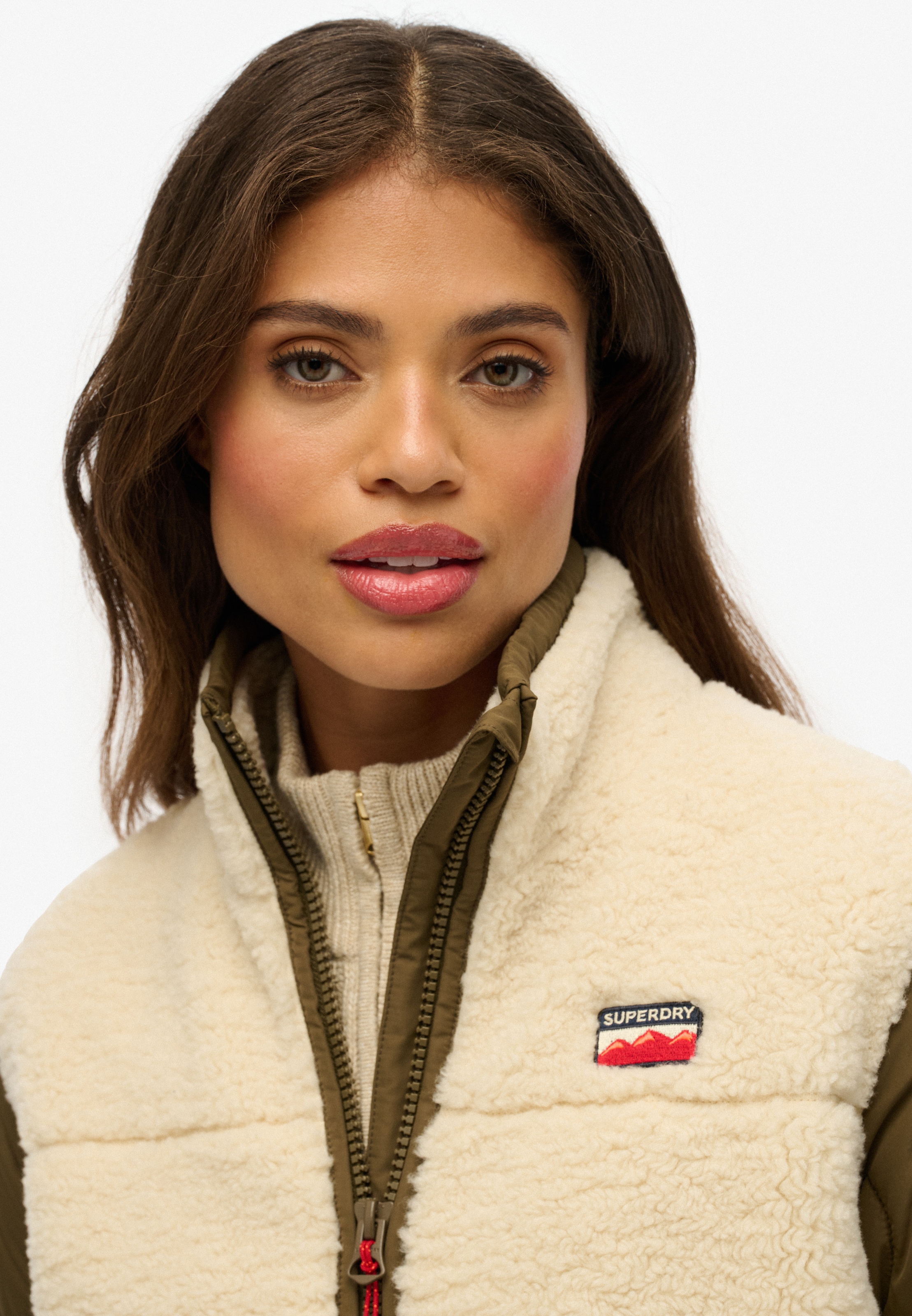 Superdry Parka »FLEECE HYBRID JACKET«