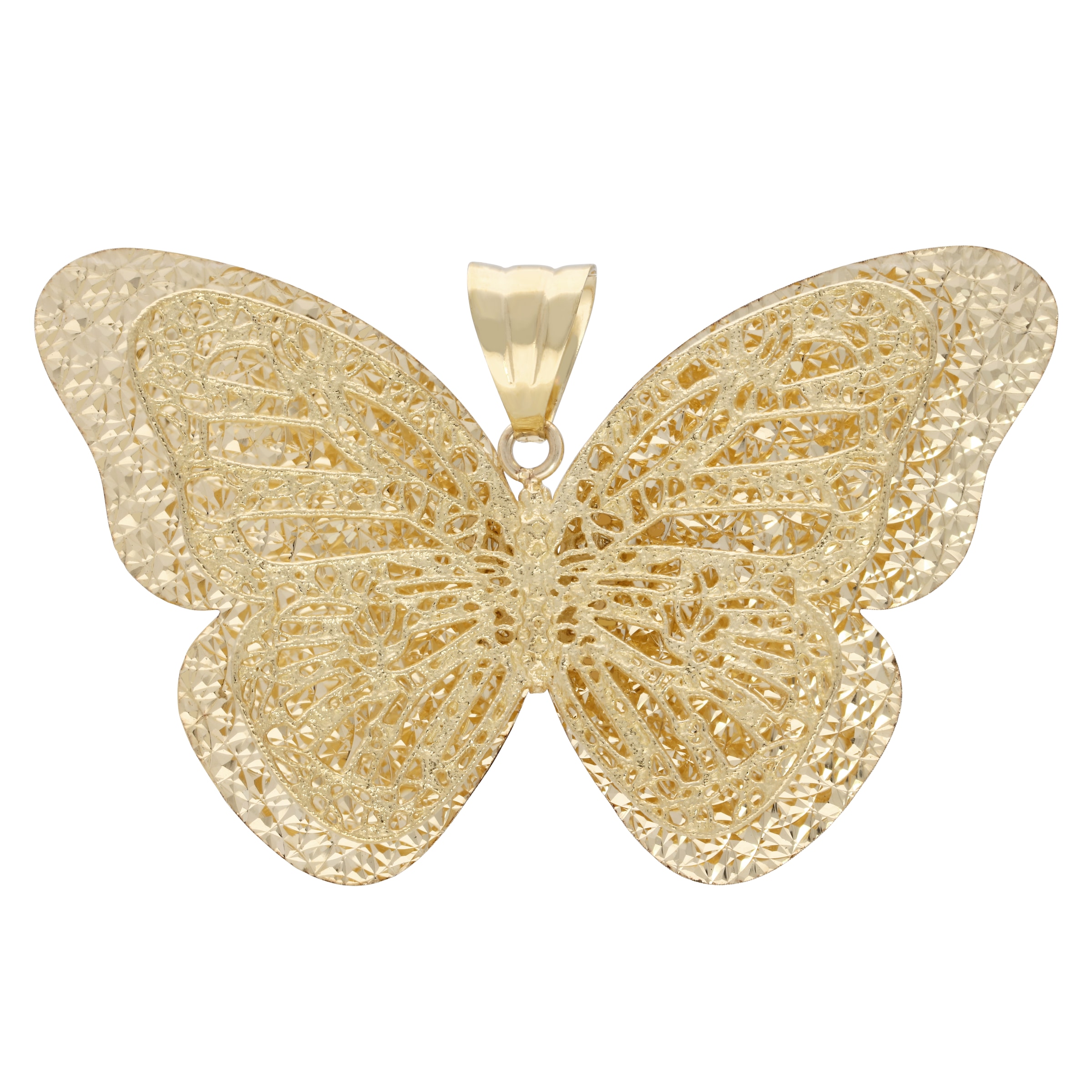 Firetti Kettenanhänger »Schmuck Geschenk Gold 375 Halsschmuck Anhänger Schmetterling«