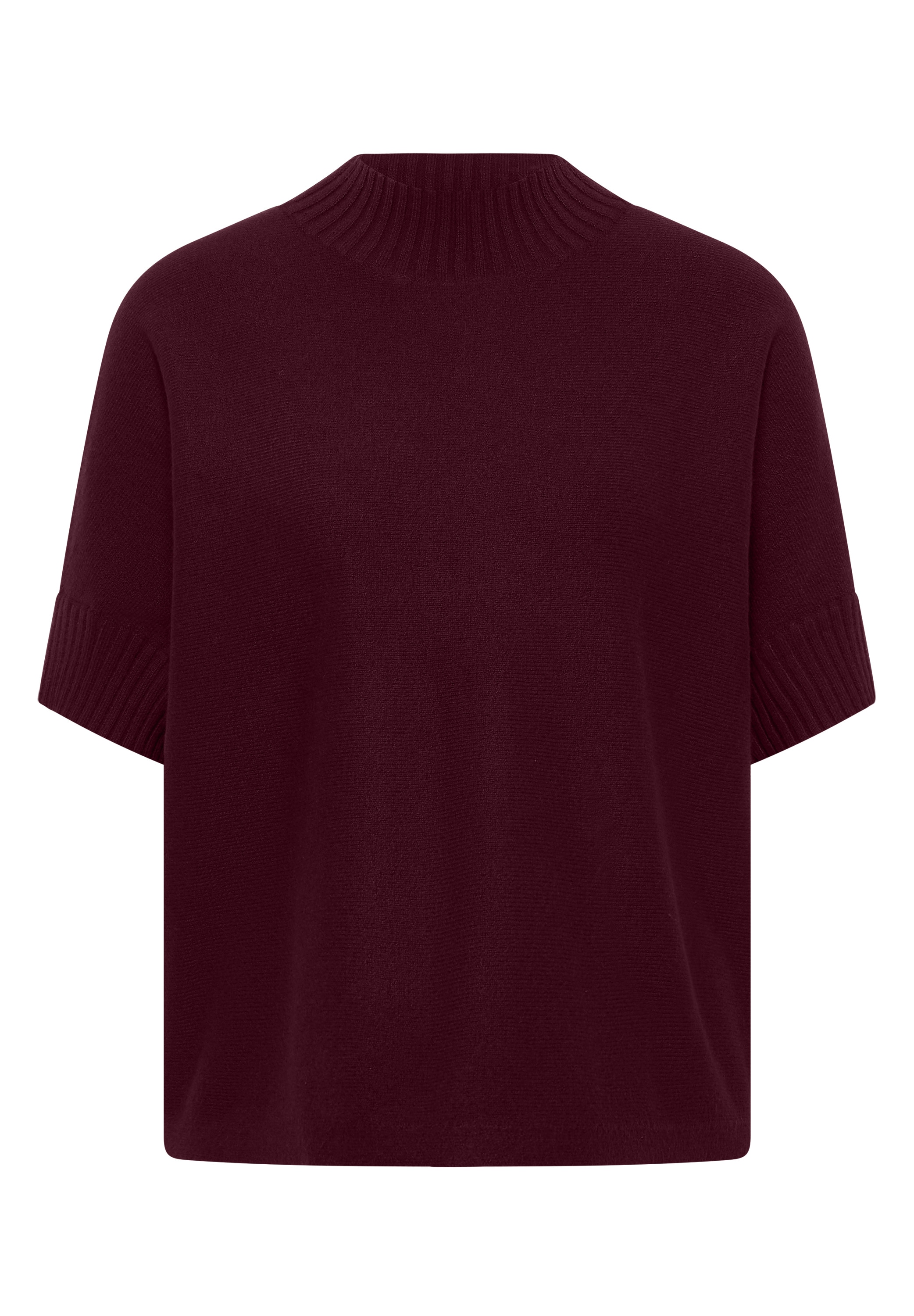 Cecil Strickpullover Kurzarm Dolman Pullover mit Turtle Neck / Sommer-Pullover