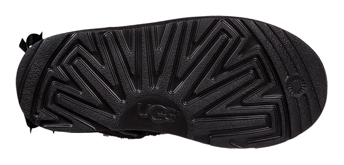 UGG Winterboots »K BAILEY BOW II«, Schlupfboots, Winterstiefel, Snowboots mit Schleifchen aus Satinband
