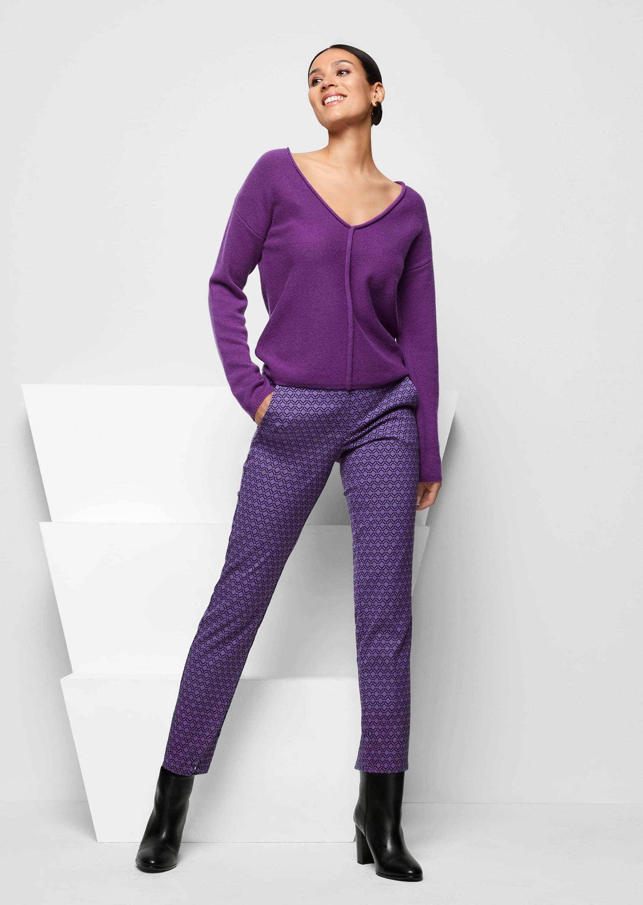 MADELEINE Stoffhose »Hose Bequeme Schlupfhose in gerader Form«